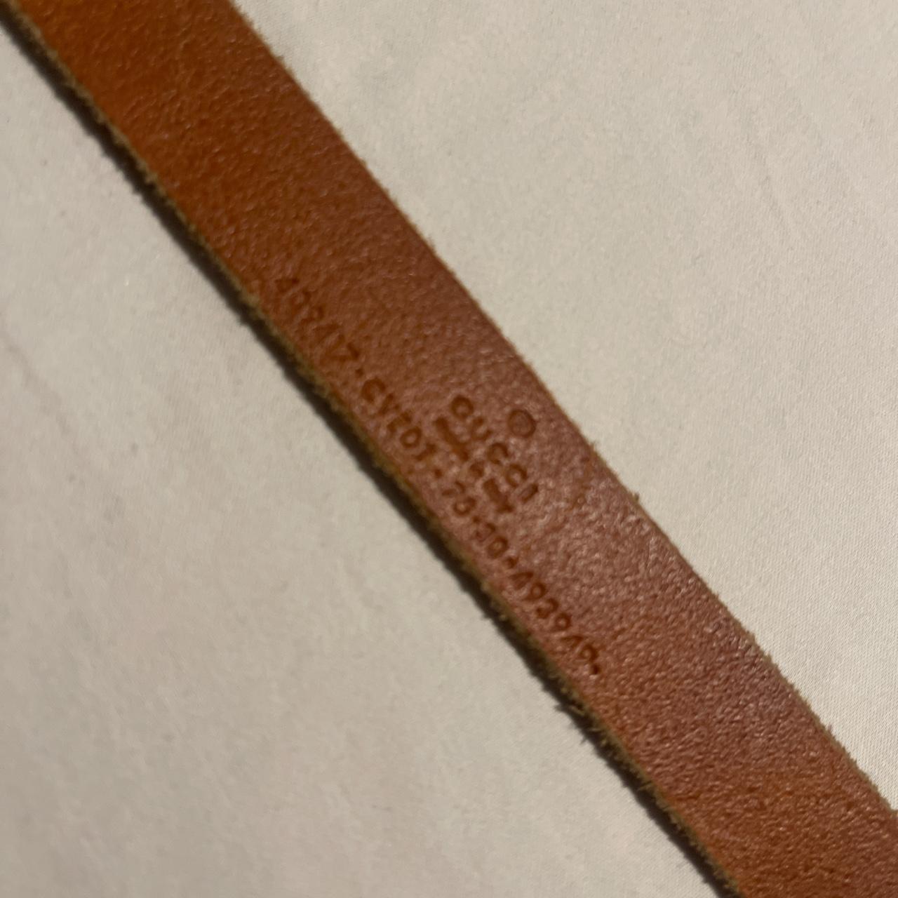 Gucci belt worn a few times. Added extra holes but... Depop