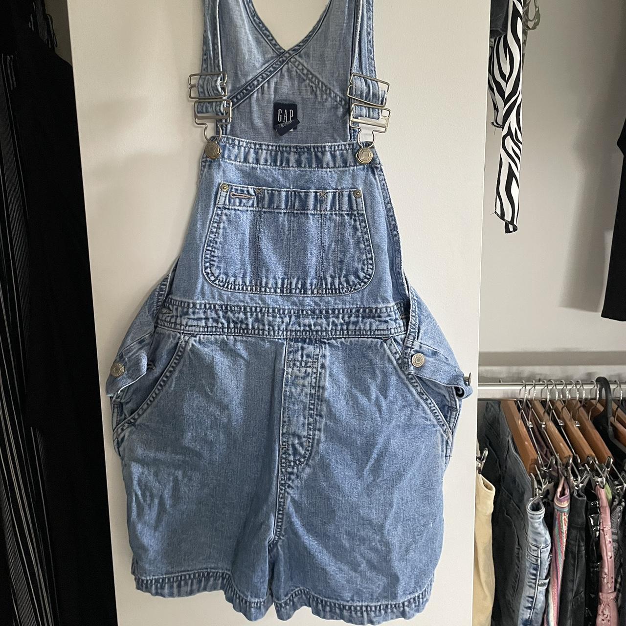 Gap vintage denim overalls. Size 10. vintage... Depop