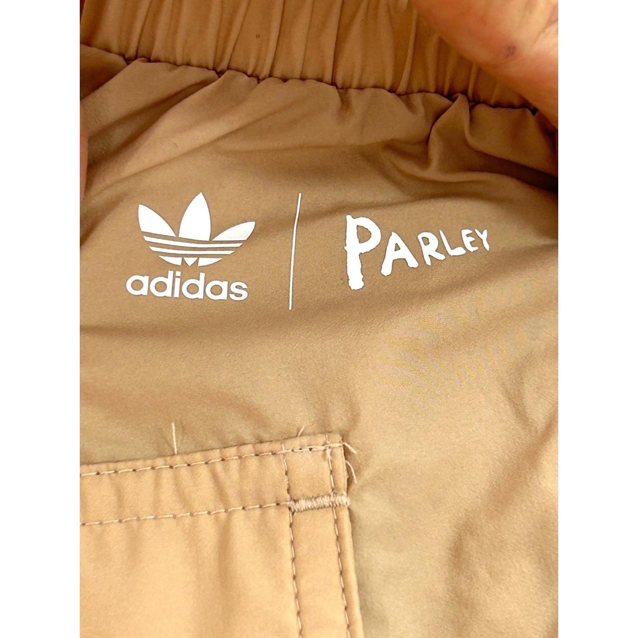 Tan on sale adidas joggers