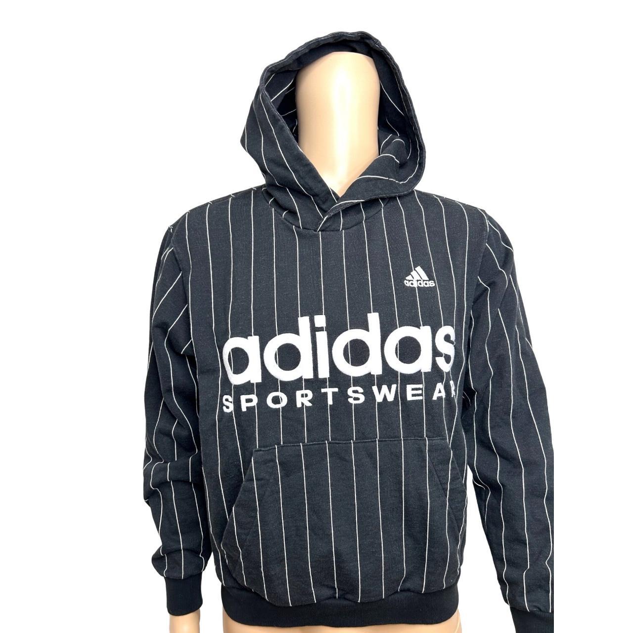 Adidas black and white men's outlet sweatshirt