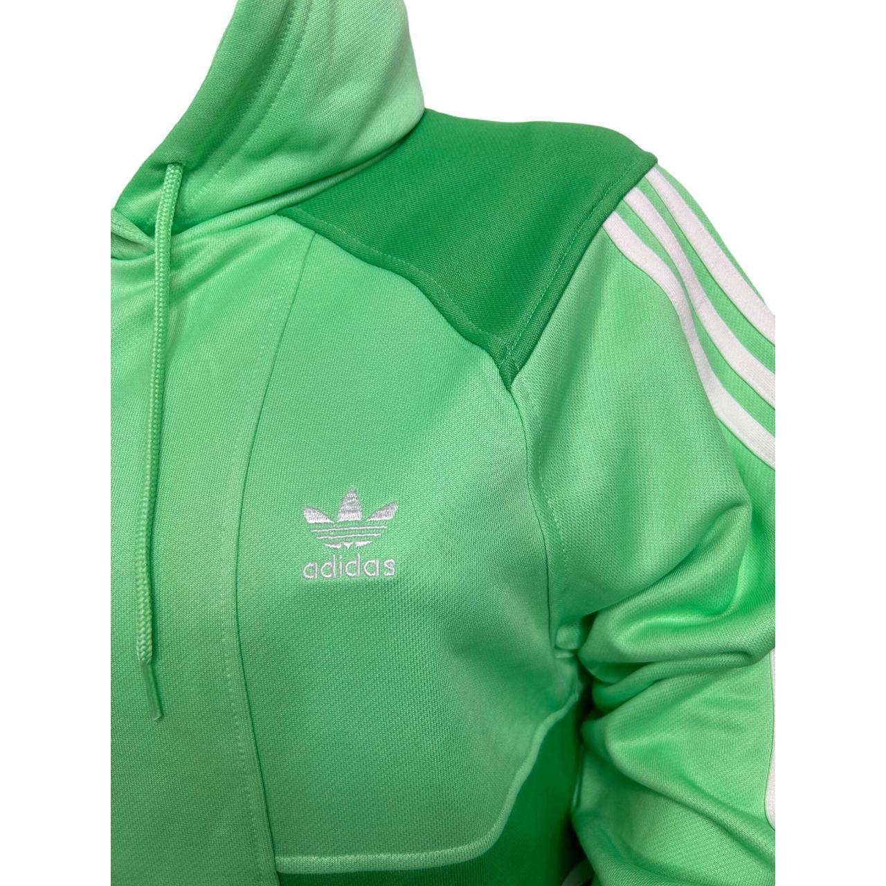 Womens green clearance adidas sweatshirt