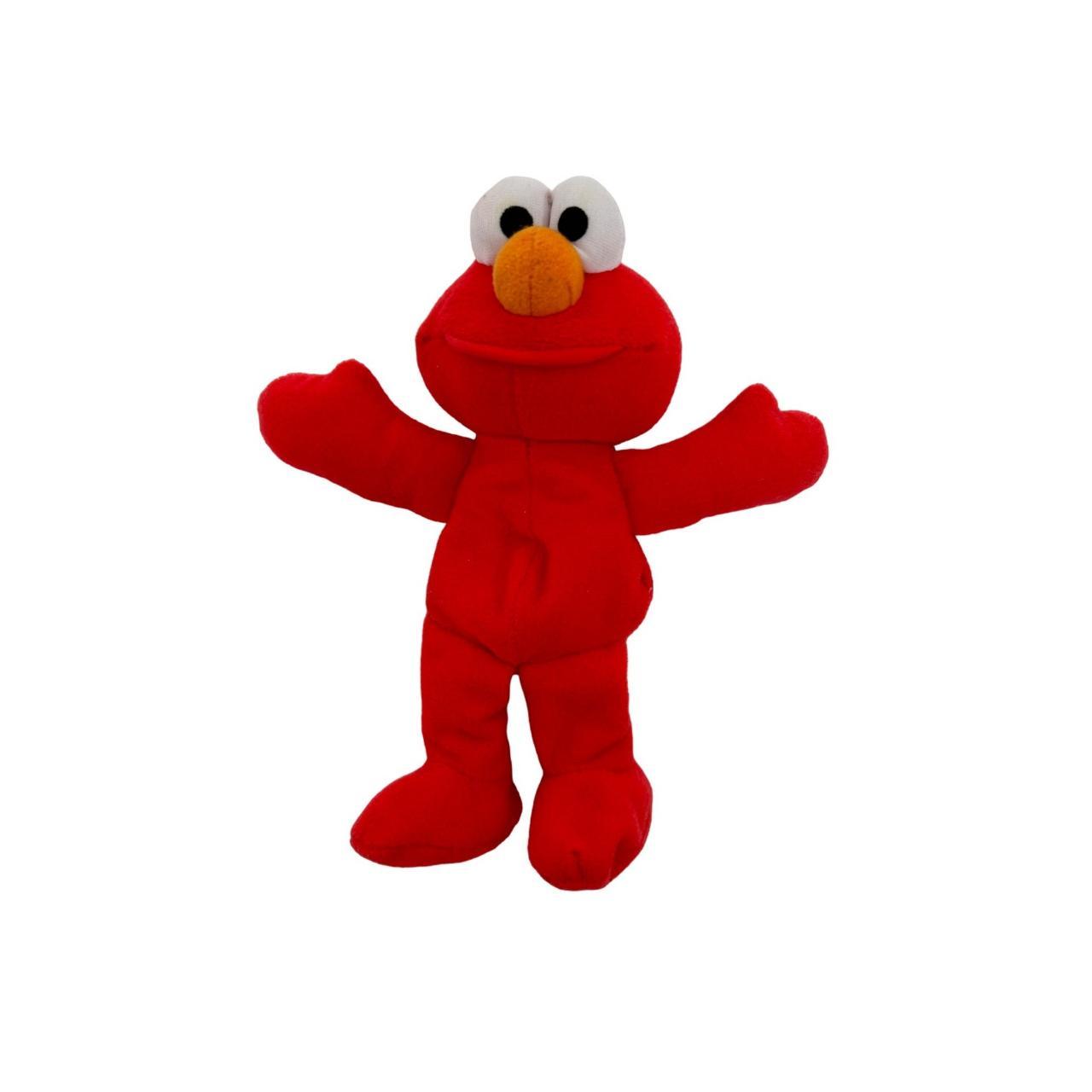 0800A- Elmo Tyco Beanbag Plush Toy 1997 Vintage, Jim... - Depop