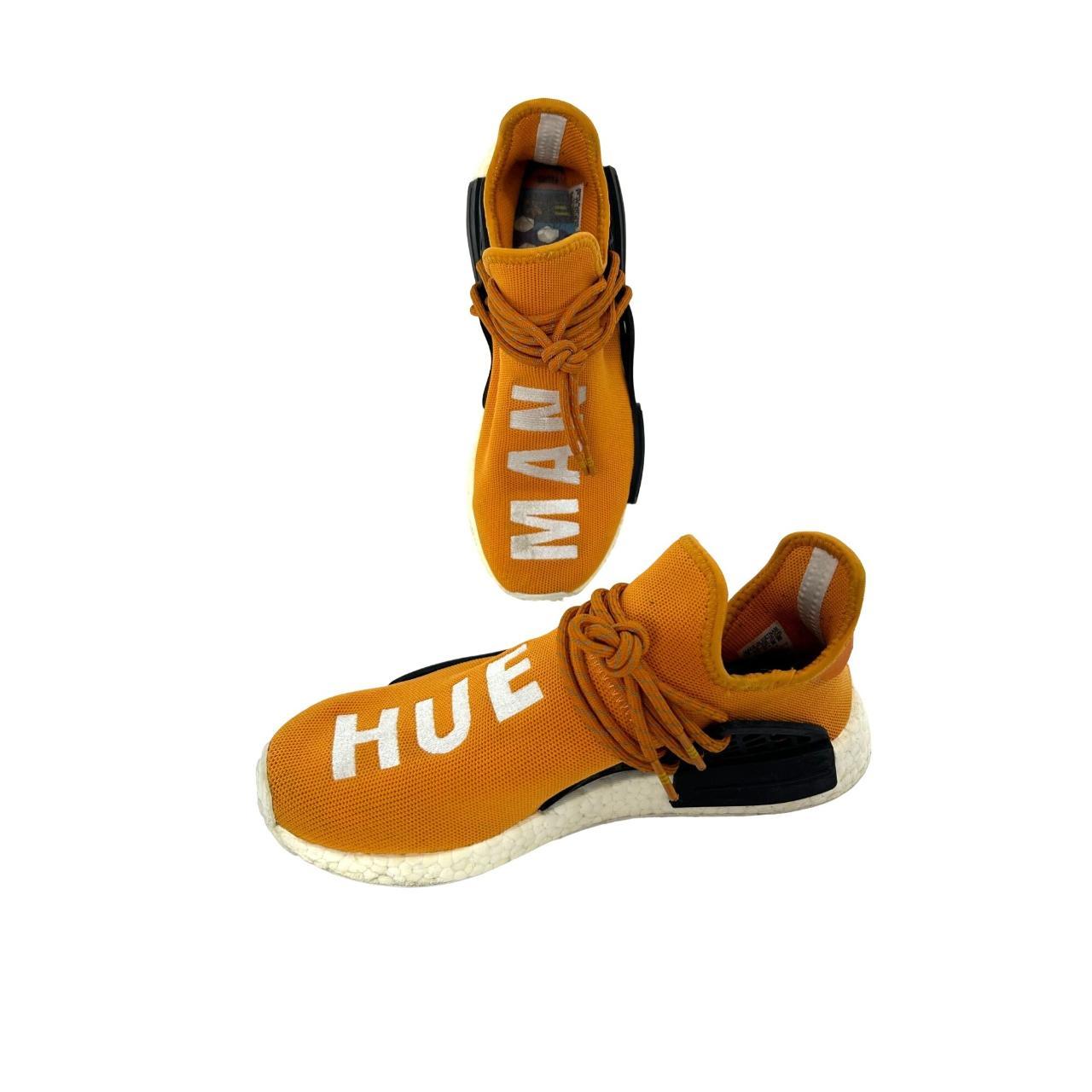 Nmd human race orange best sale