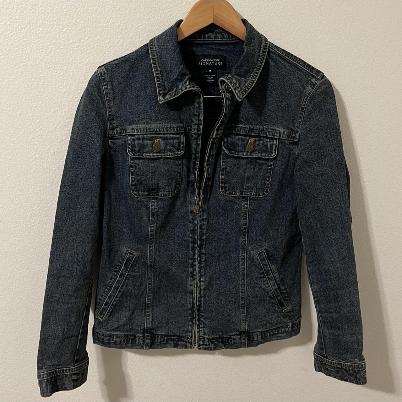 Jones new york on sale signature jean jacket