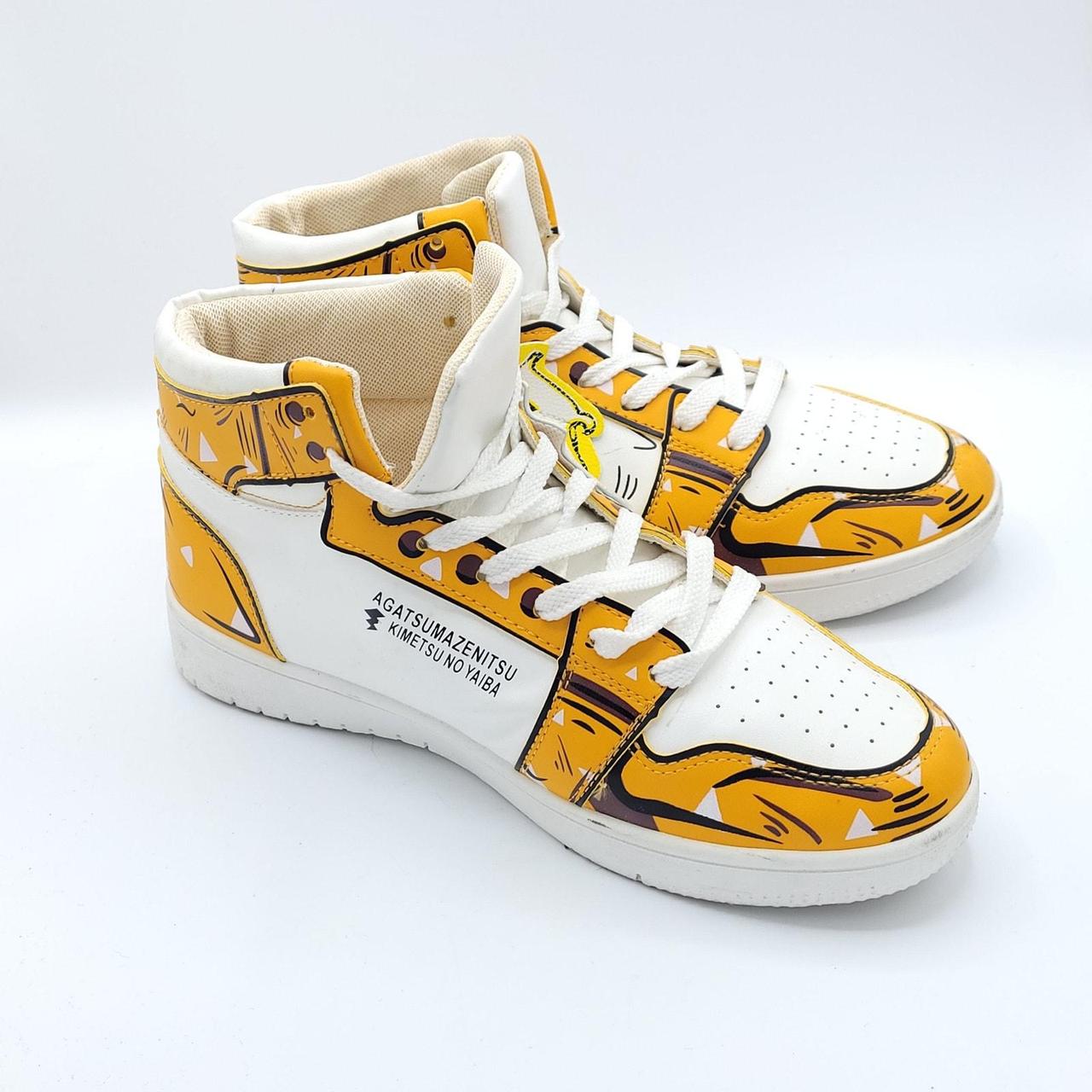 Source Unknown Men's Sneakers - Orange/White - US… - image 3