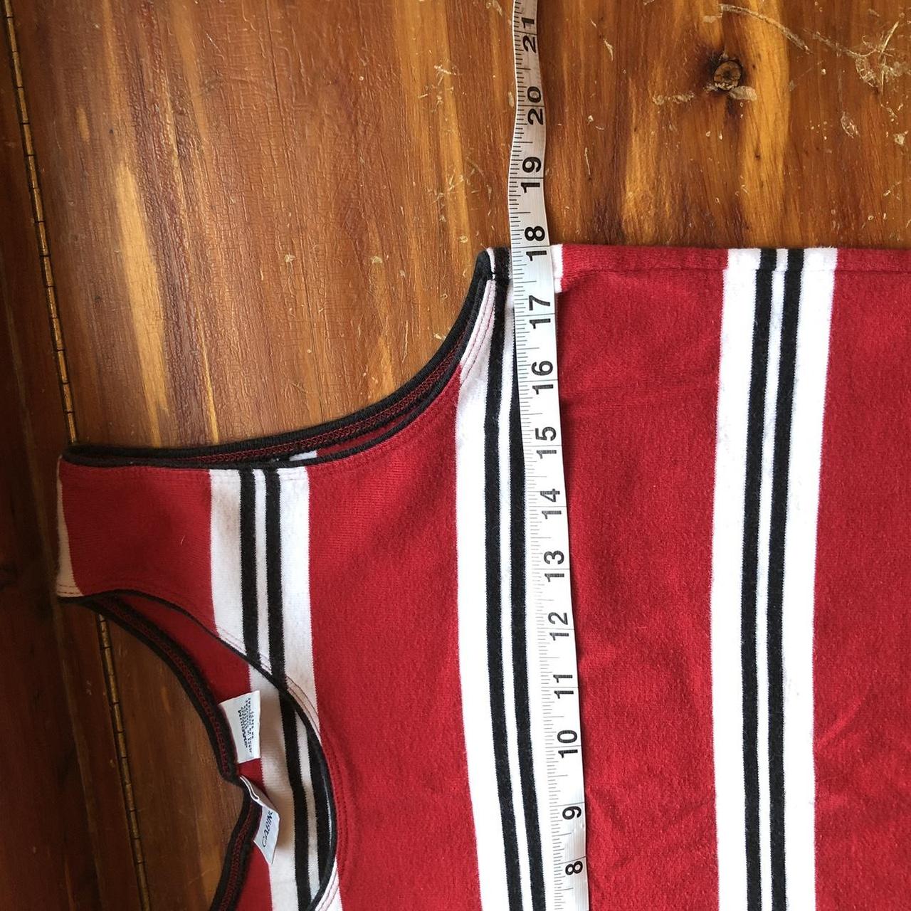 Women's Blouse - Red/Multi - M – Cute basic vinta… - image 3