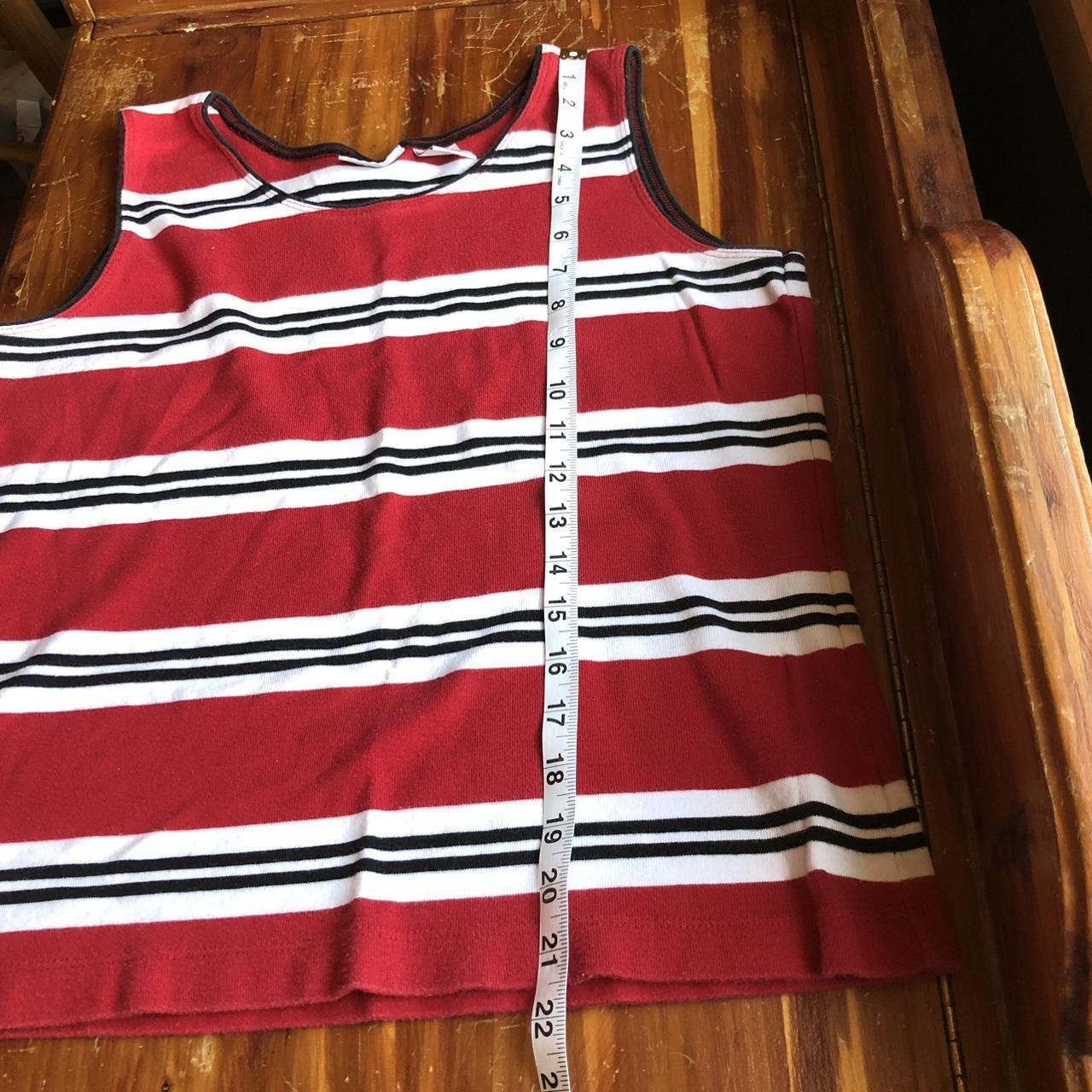 Women's Blouse - Red/Multi - M – Cute basic vinta… - image 4