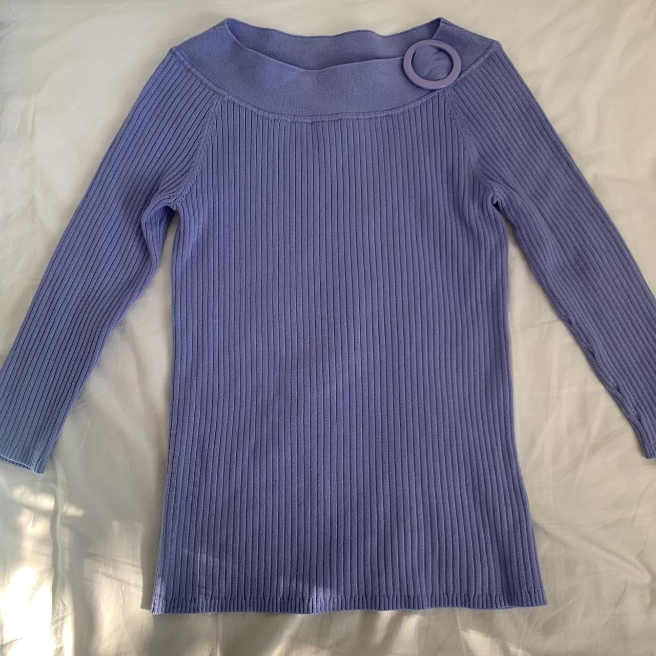 Essentials Women's Purple Jumper | Depop