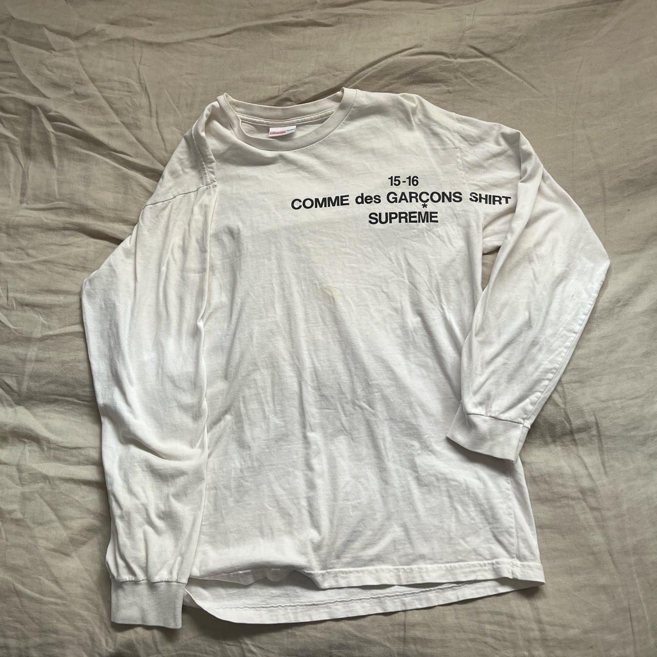 RARE Supreme X Commes des Garçon FW 15-16 long...