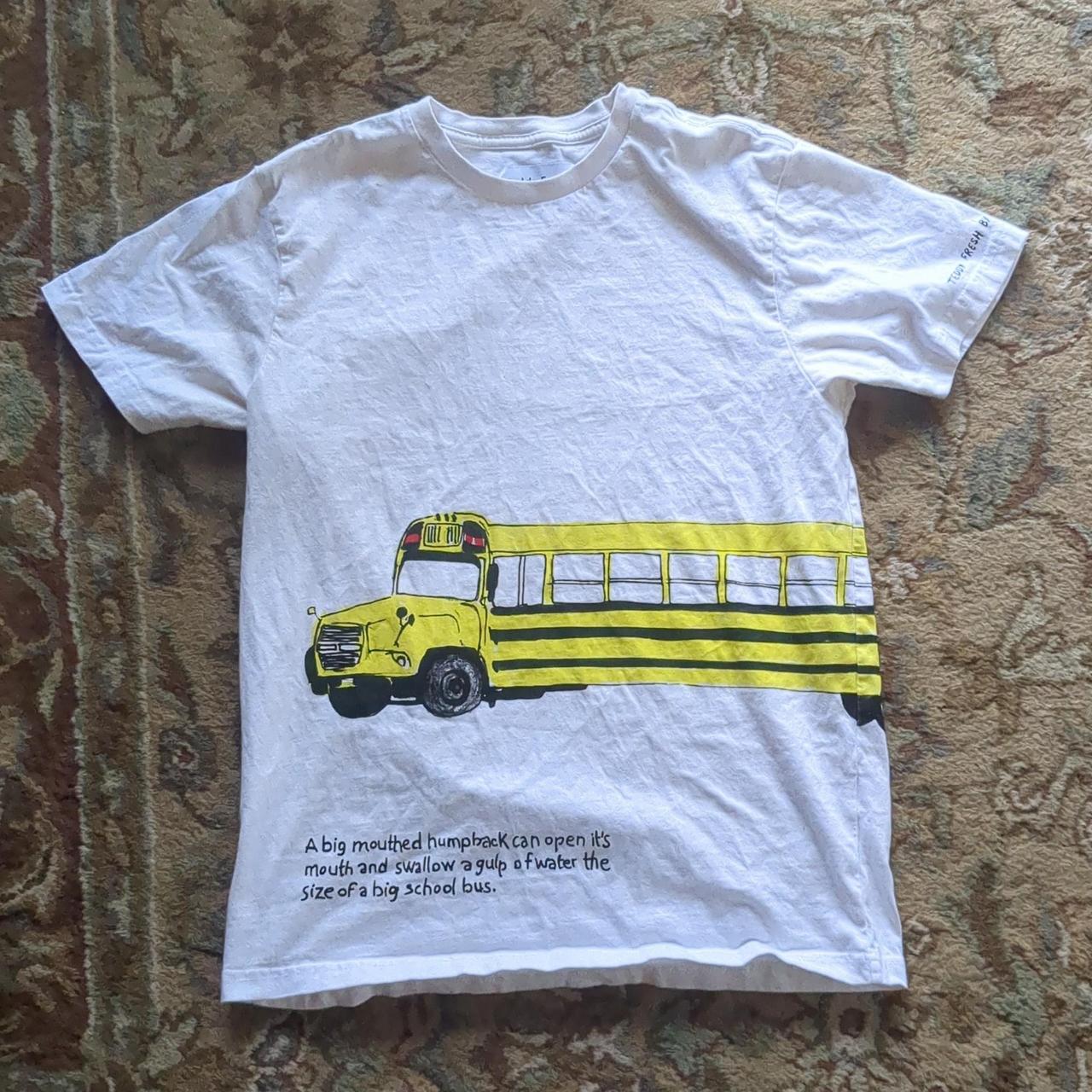 Teddy fresh school bus t-shirt, size Depop