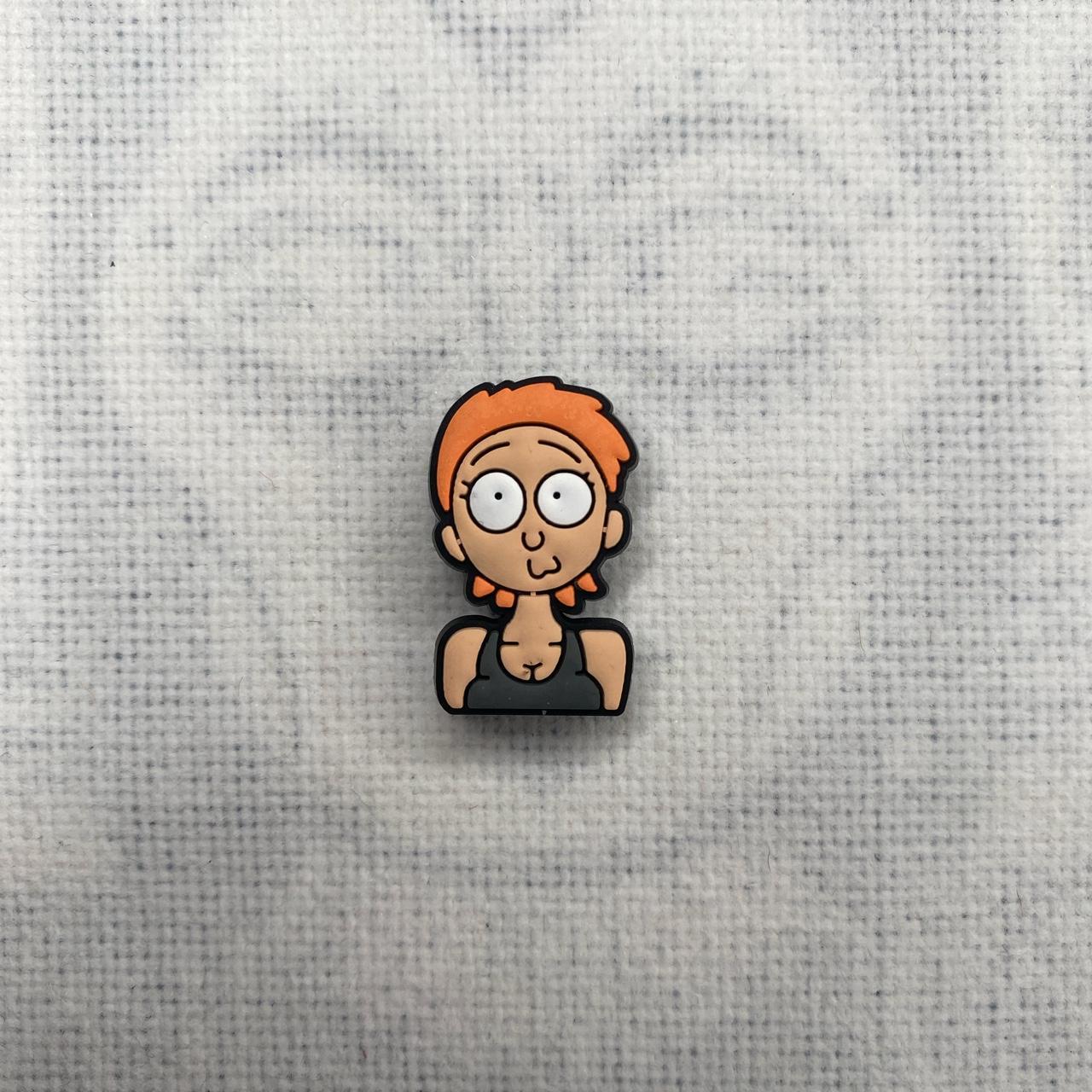 Rick and Morty Summer Smith Rubber Shoe Charm Croc... - Depop