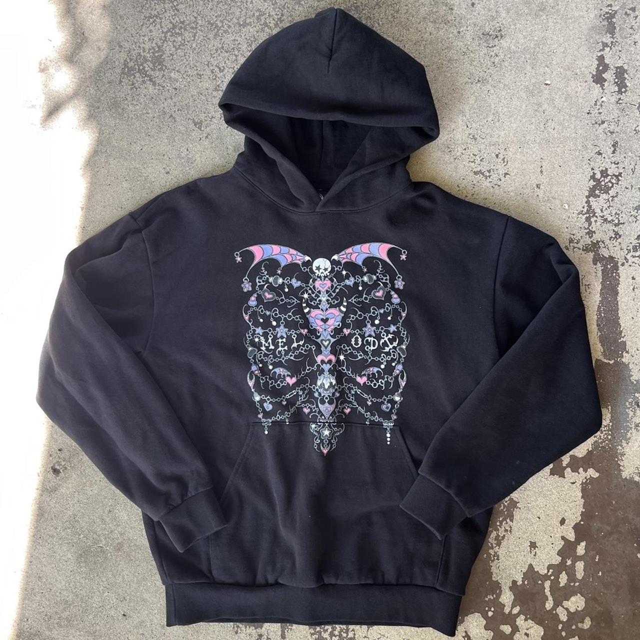 Orange punkandyo zip up hoodie Size L (true to | Depop