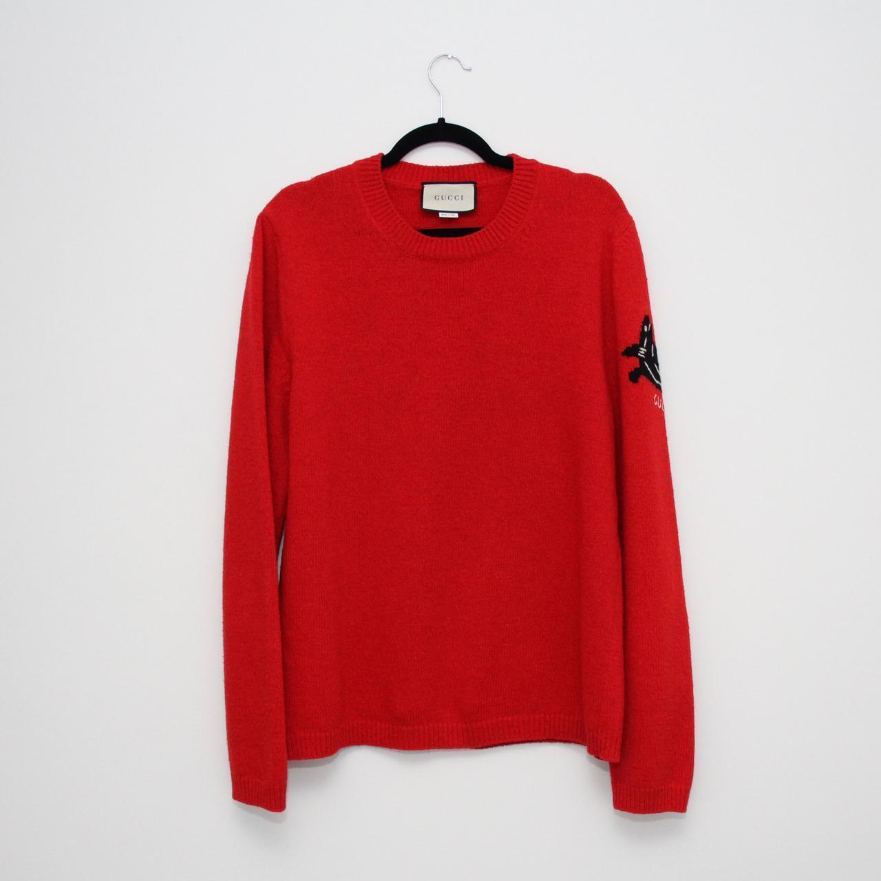 Gucci shark sweater hotsell