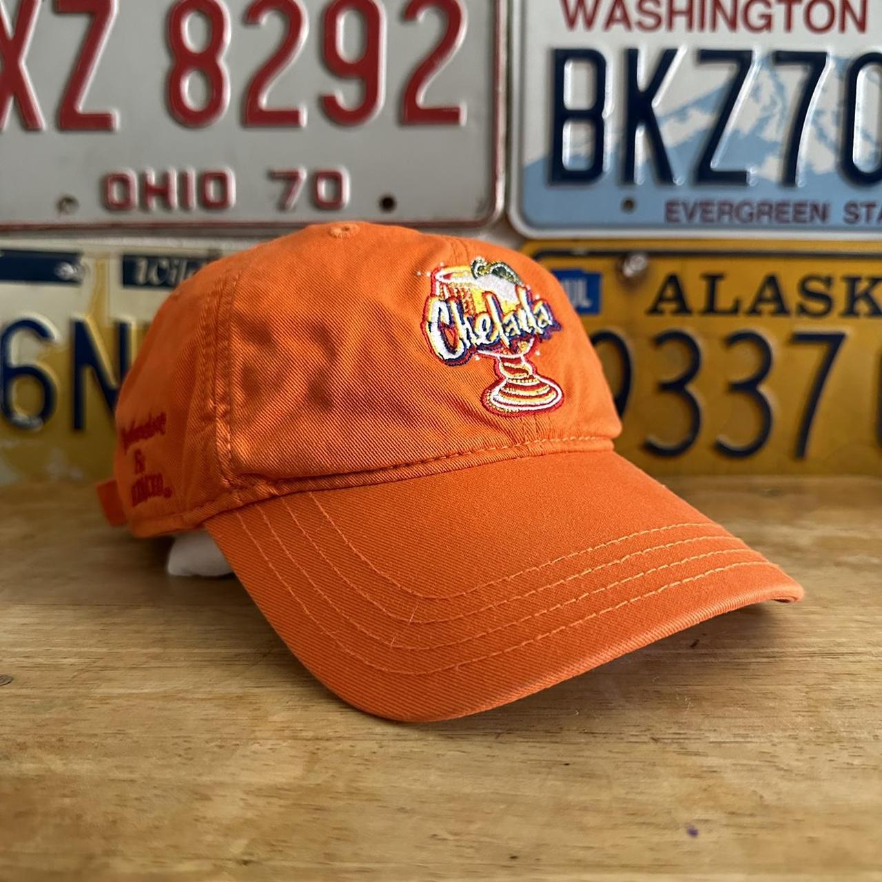 Vintage Men's Caps - Orange