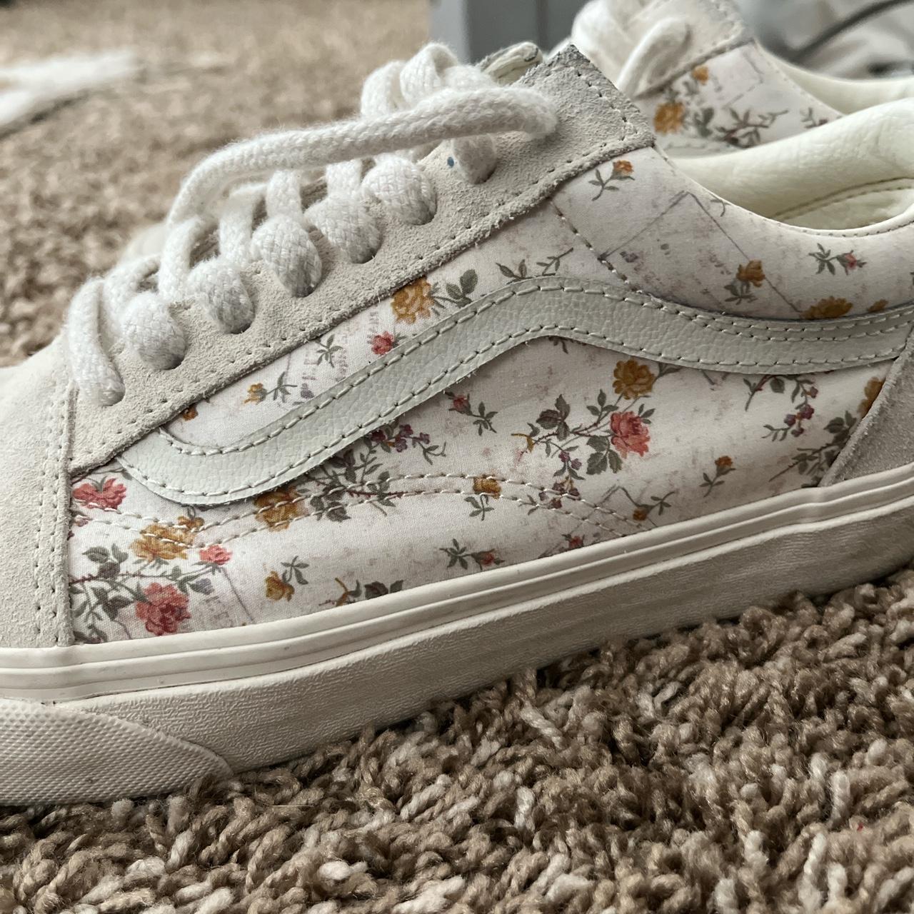 Vans vintage old skool on sale floral