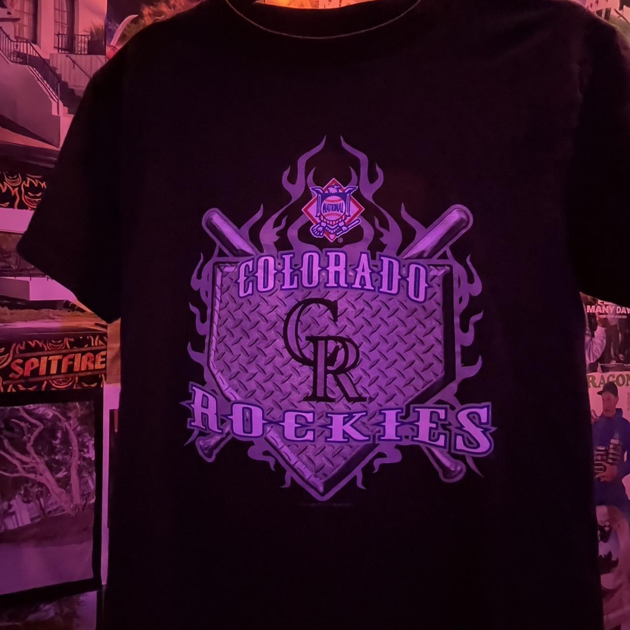 Rockies Men's T-Shirt - Purple - M