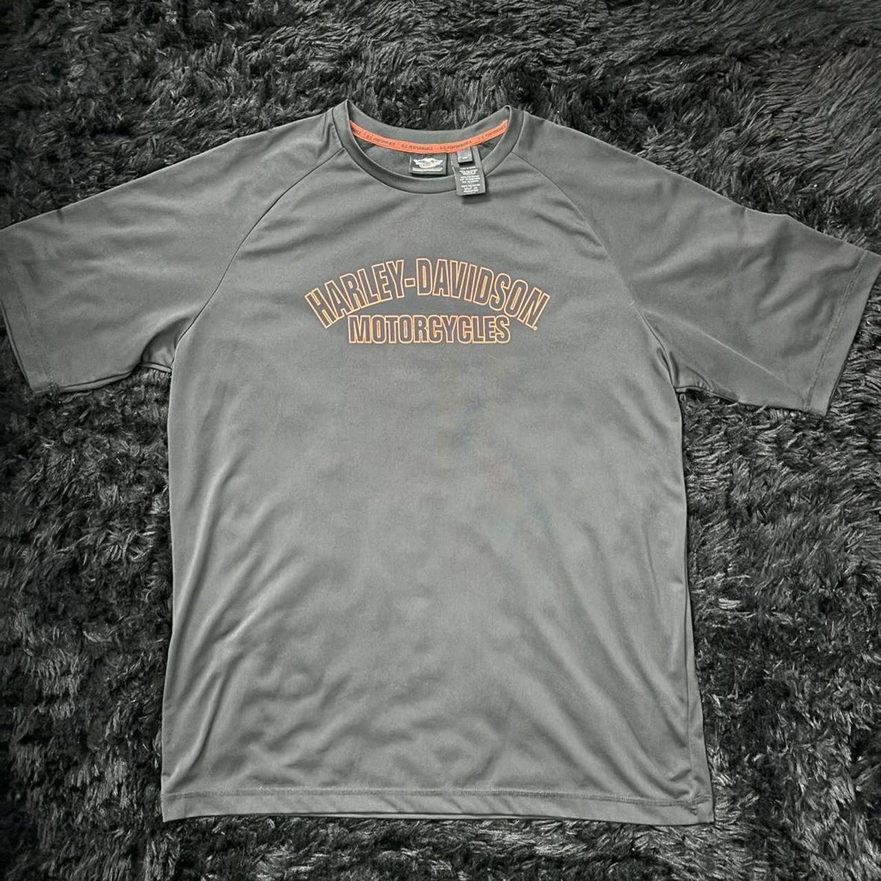 Mens Black Harley Davidson Dri Fit T. Depop