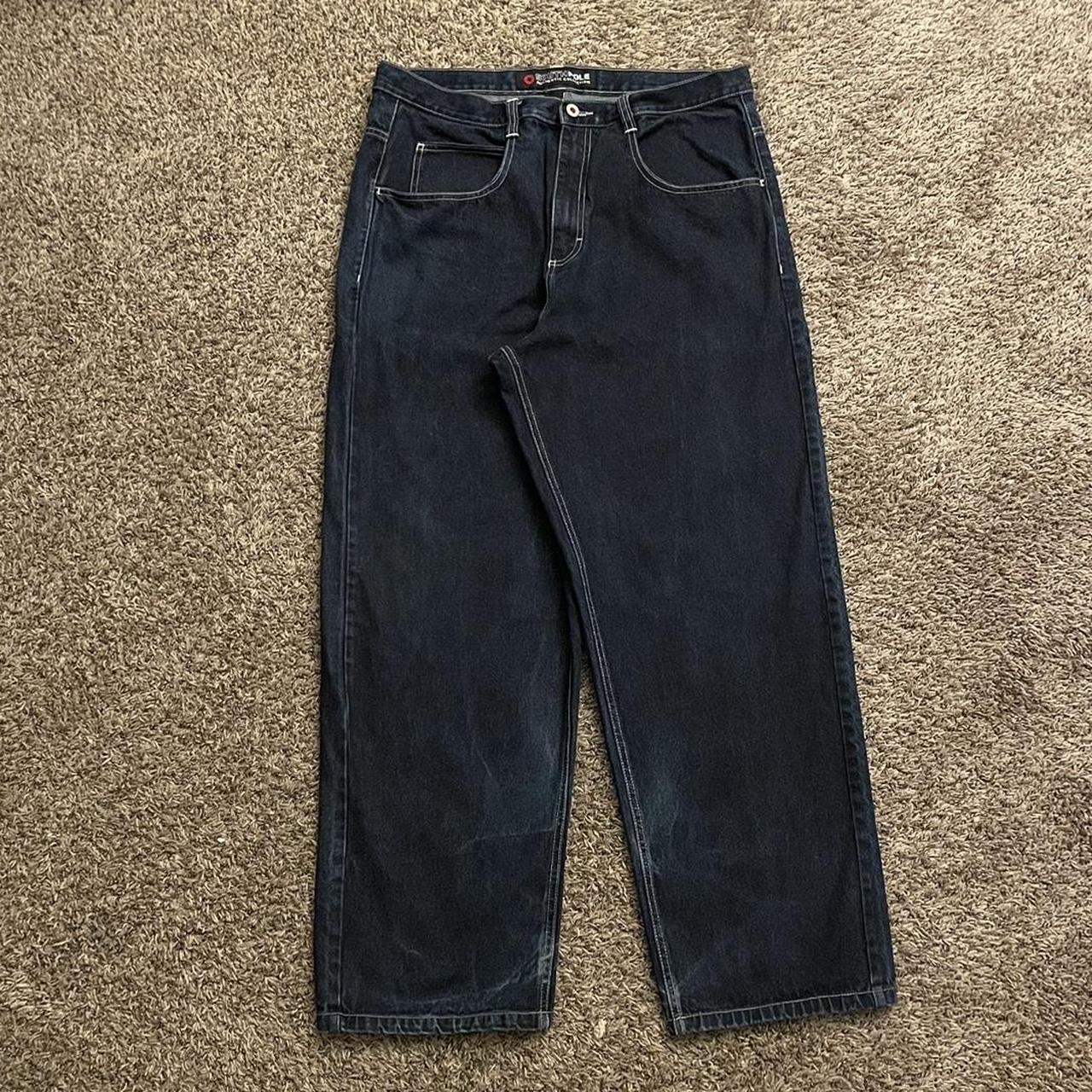 southpole dark blue denim 38 - Depop