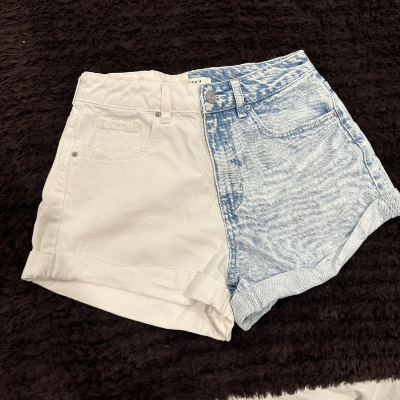 PacSun Women's Shorts Blue/White 26