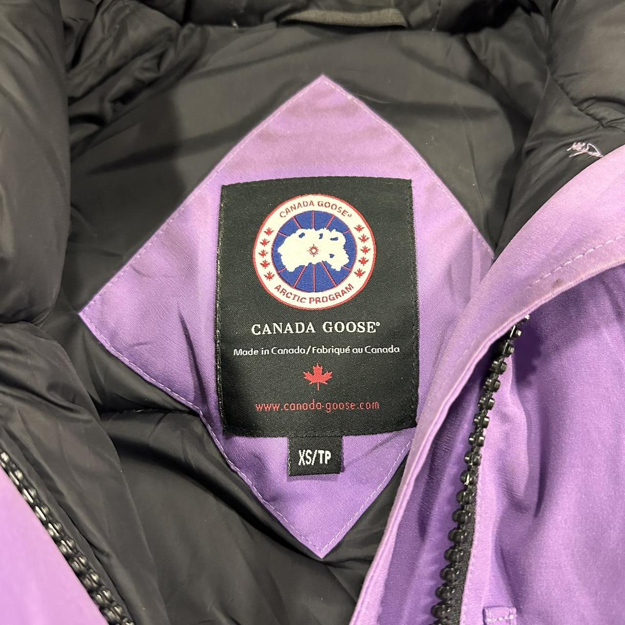 Canada Goose Men's Purple Jacket | Depop