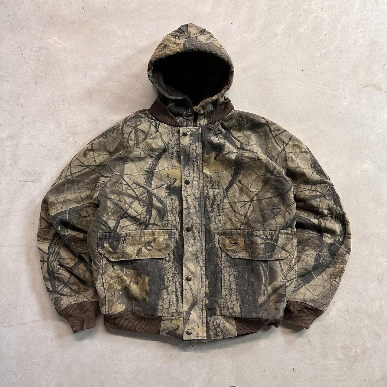 Realtree Men's Khaki Jacket | Depop