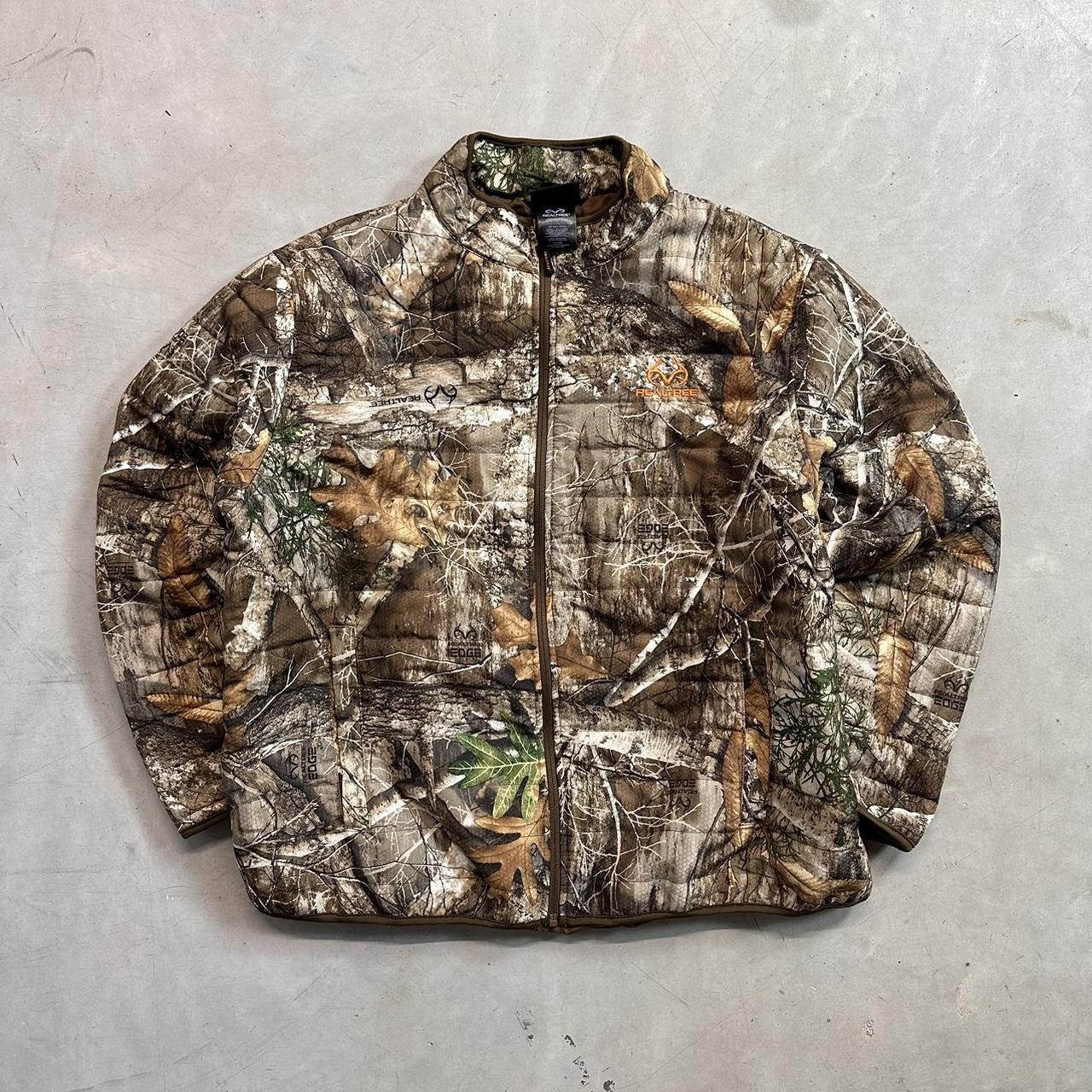 Realtree Men's Khaki Jacket | Depop