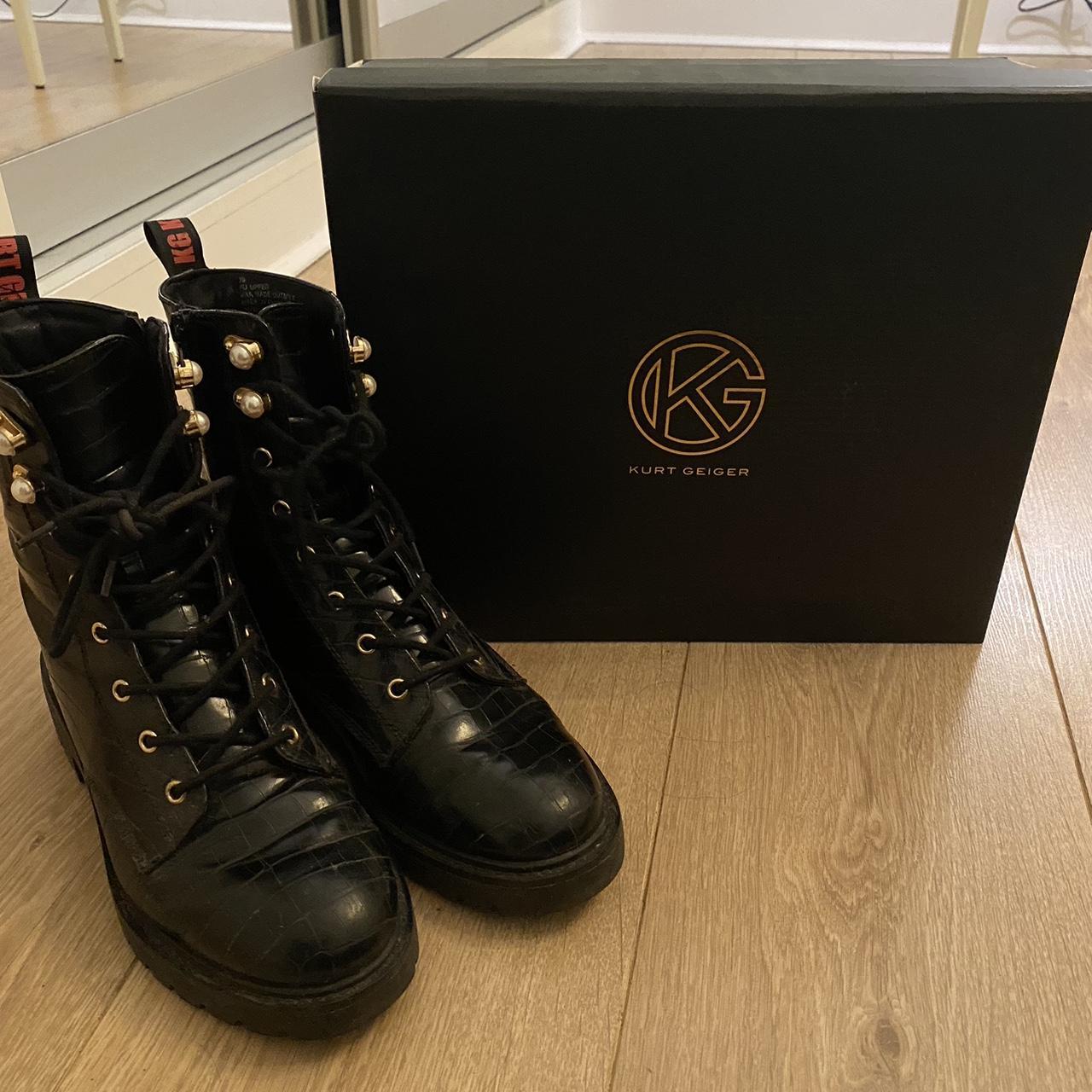 Black ankle hotsell boots kurt geiger