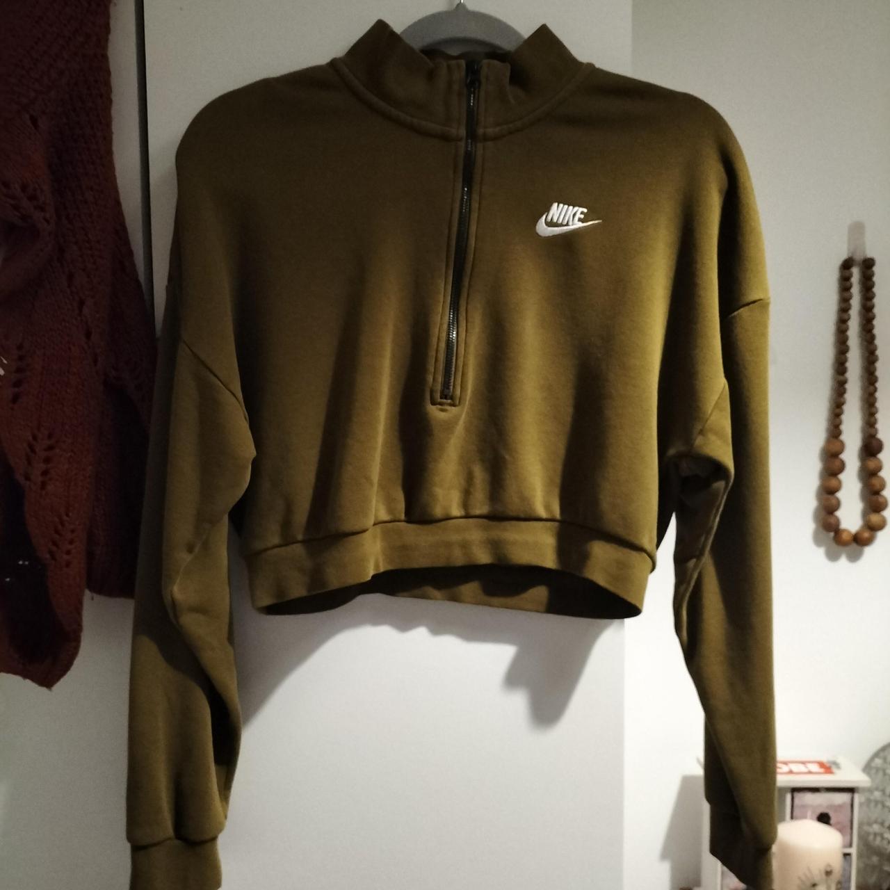 khaki nike jumper