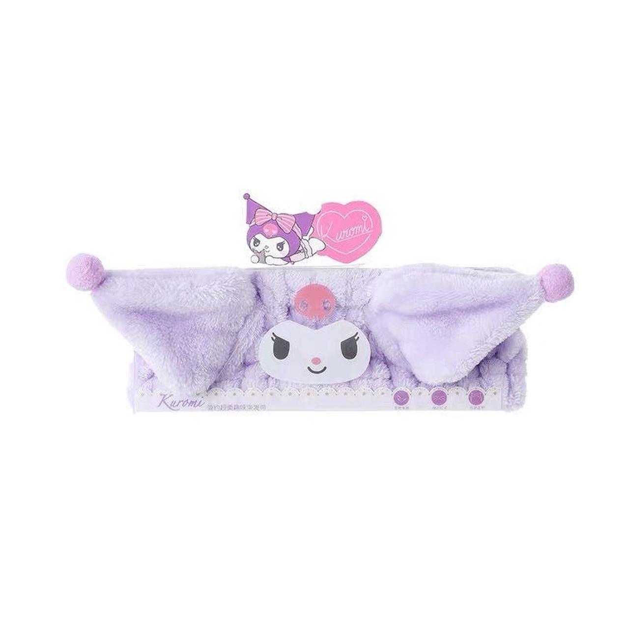 Super Kawaii Kuromi Spa Headband Contact us for... - Depop