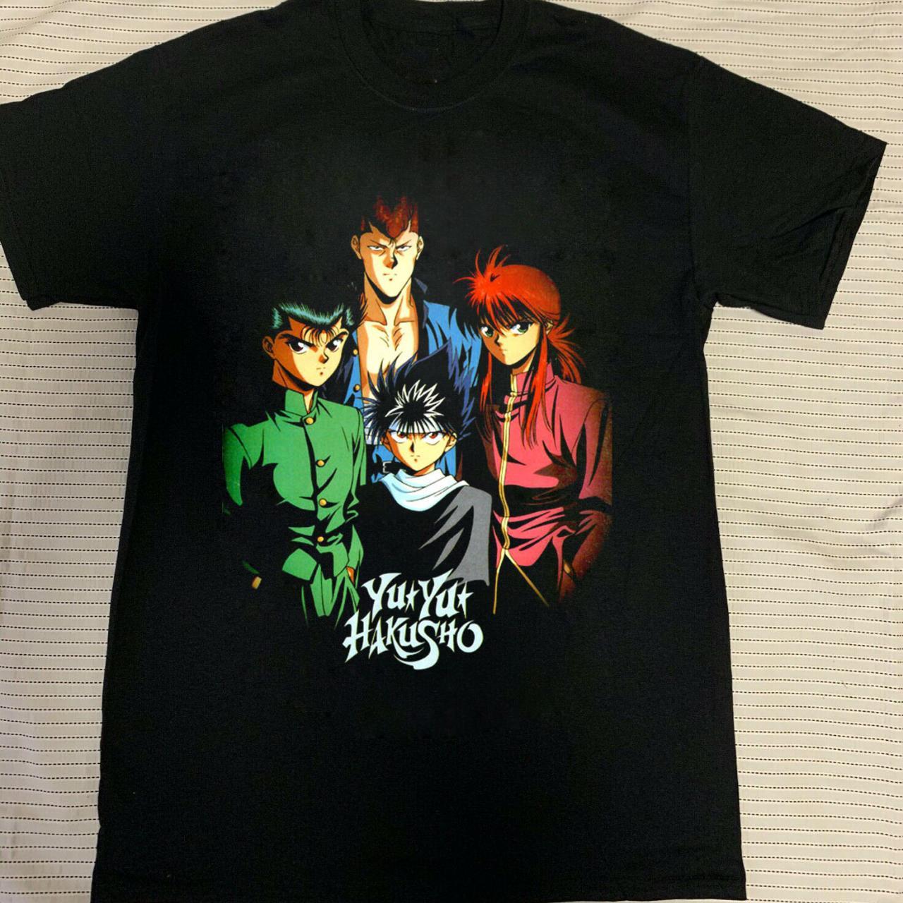 yu yu hakusho shirt USA Size (all in Inchs) S = 18... - Depop