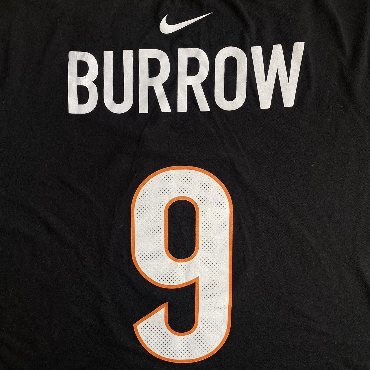 Nike NFL Joe Burrow Cincinnati Bengals Shirt - Orange