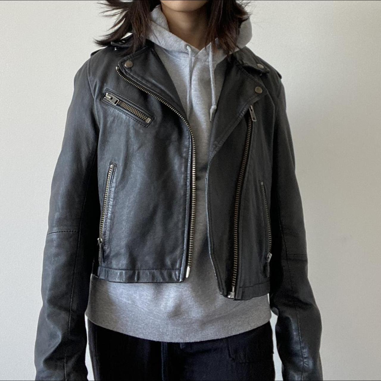 Topshop sale silver jacket