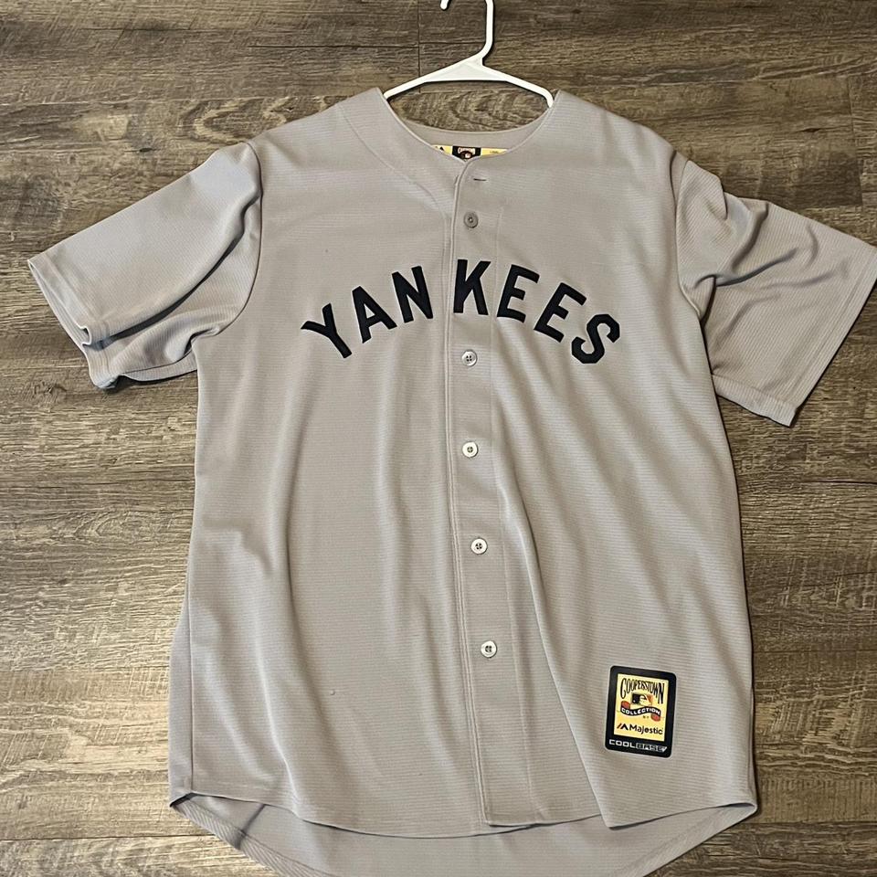 Vintage New York Yankees Pin-Striped Babe Ruth - Depop