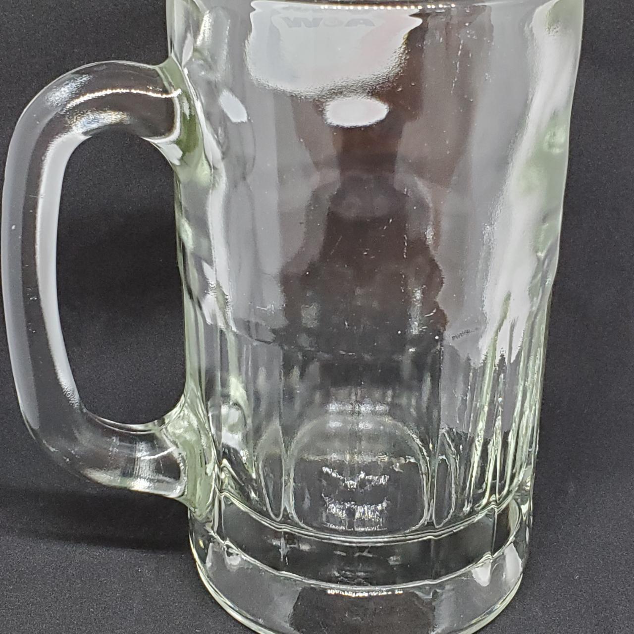 Vintage Collectible A&W Beer Mug Clear Thick Heavy... Depop