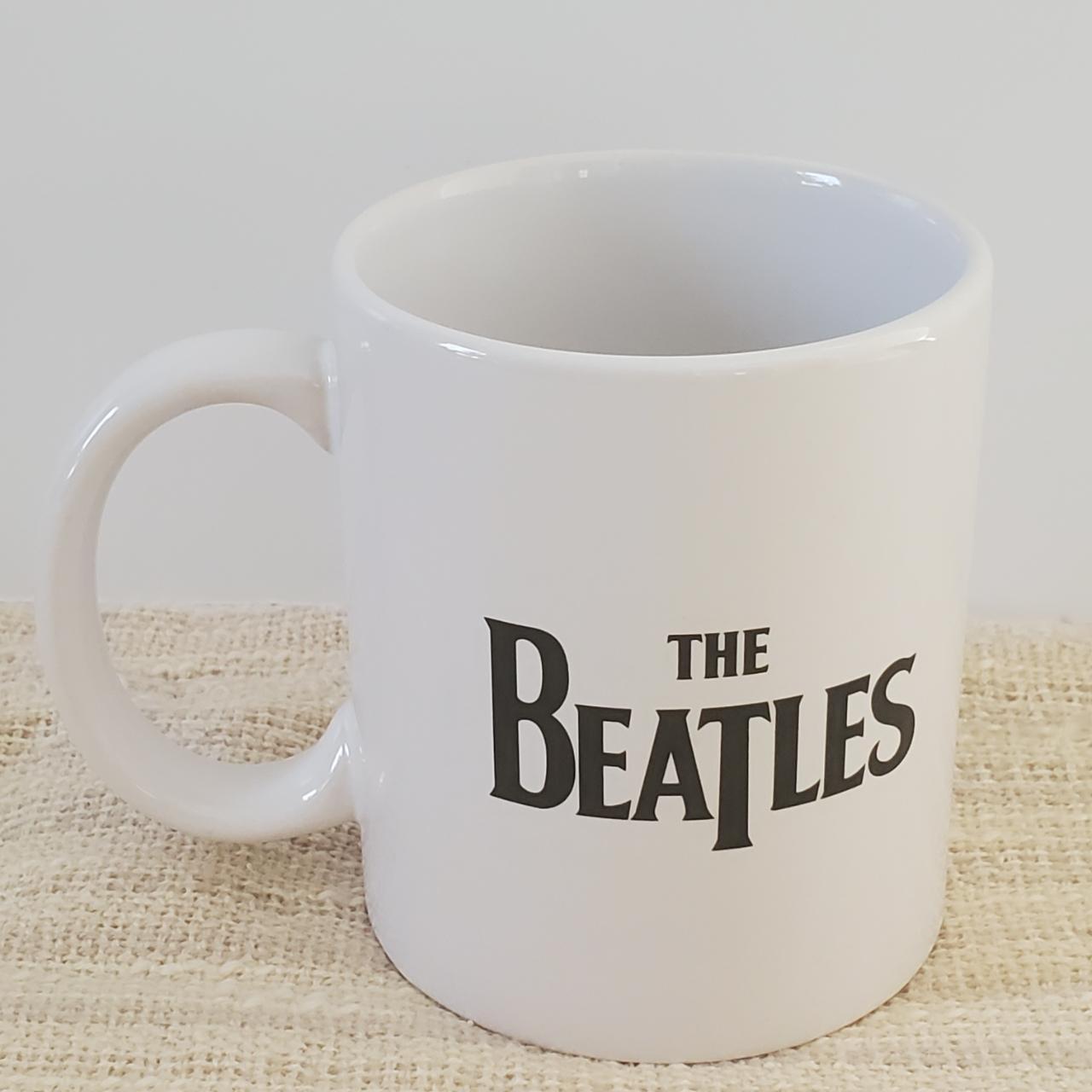 The Beatles Coffee Cup Mug "Let It Be" White Depop