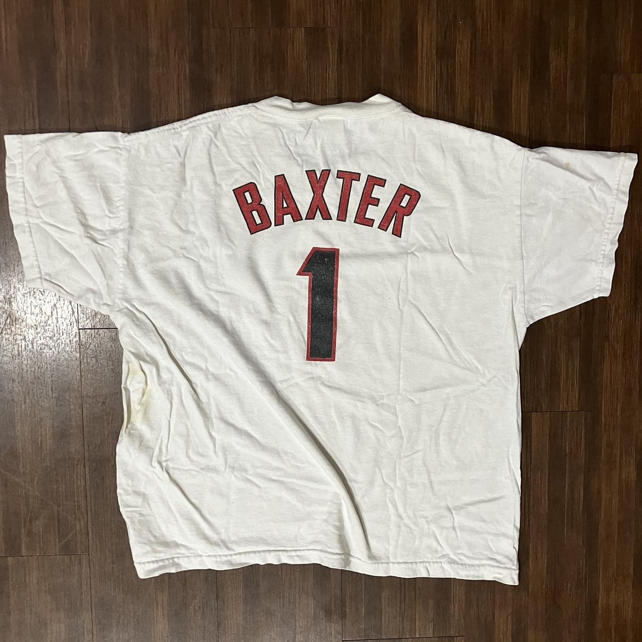 Arizona Diamondbacks DBacks Youth T-Shirt. Size M Autographed By Baxter