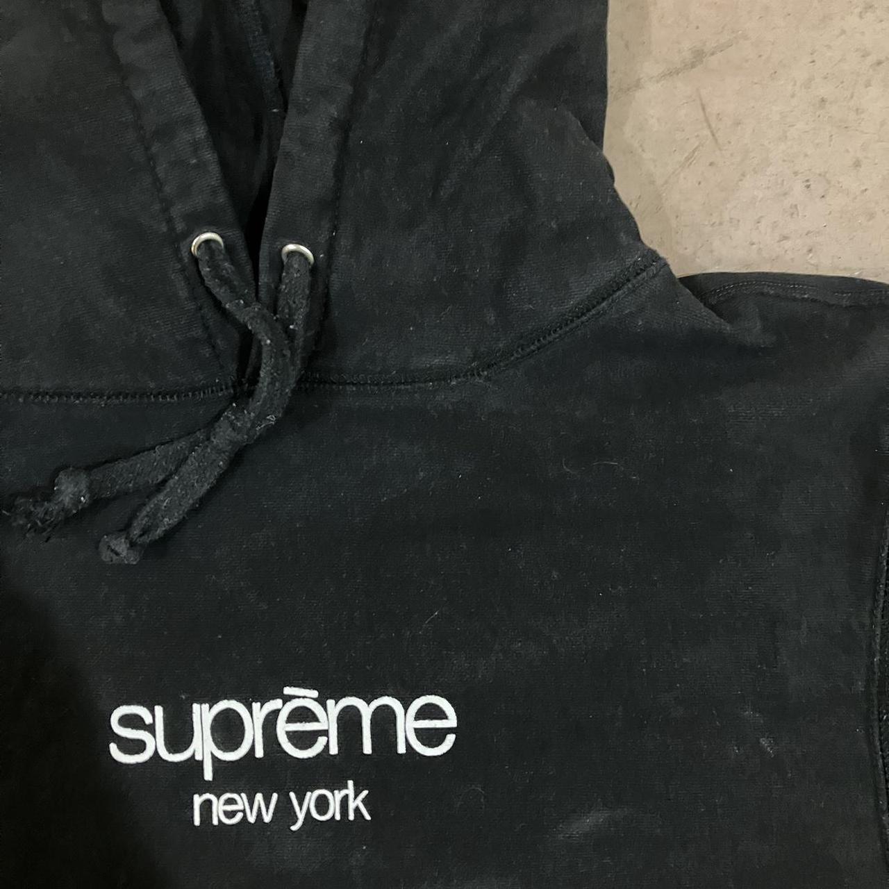 Supreme x New York Yankees Hoodie, black XL Good - Depop