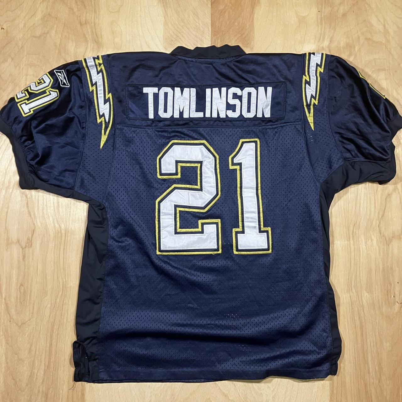 LADAINIAN TOMLINSON SAN DIEGO CHARGERS REEBOK ON - Depop