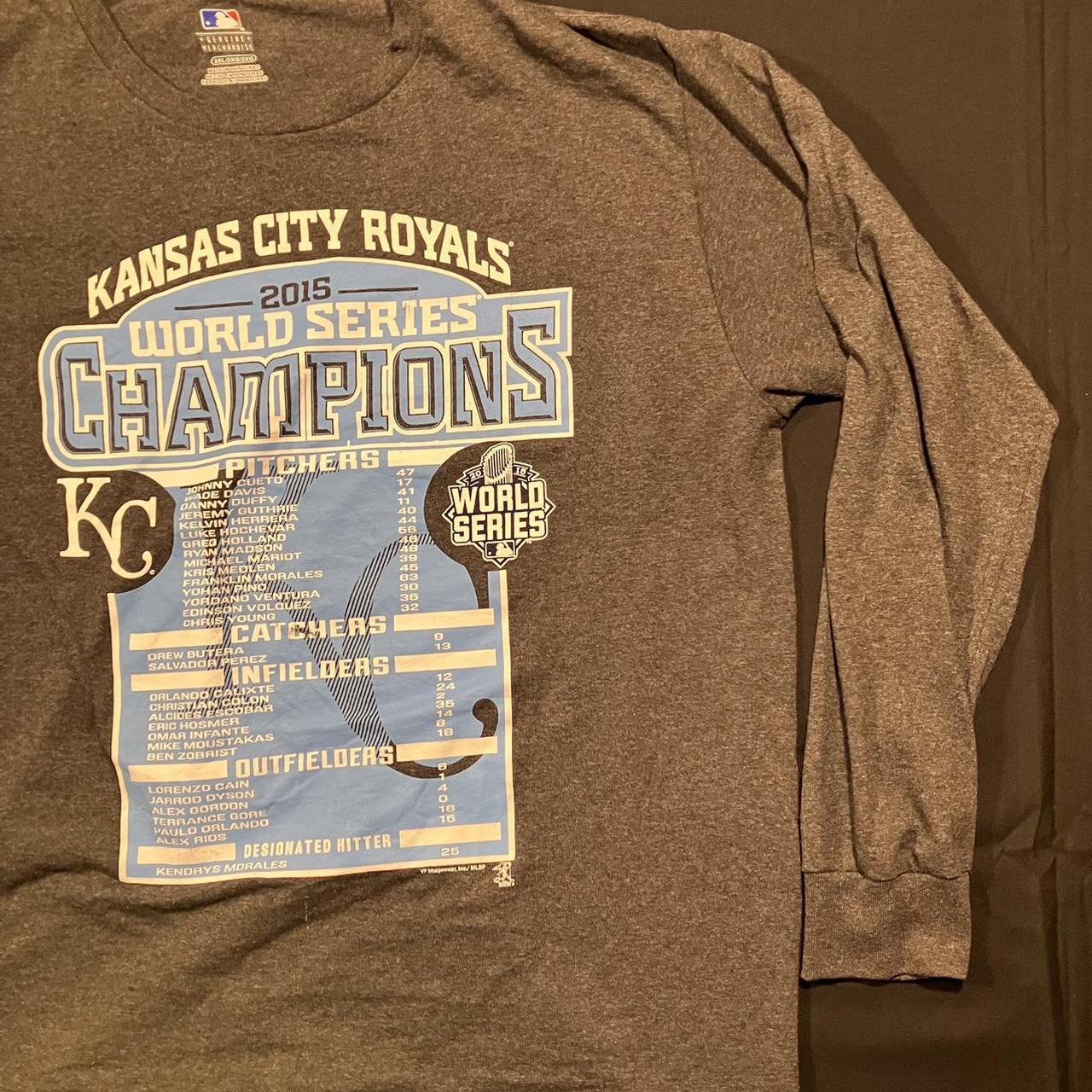 Kc Royals Jersey 2015 World Series - Depop