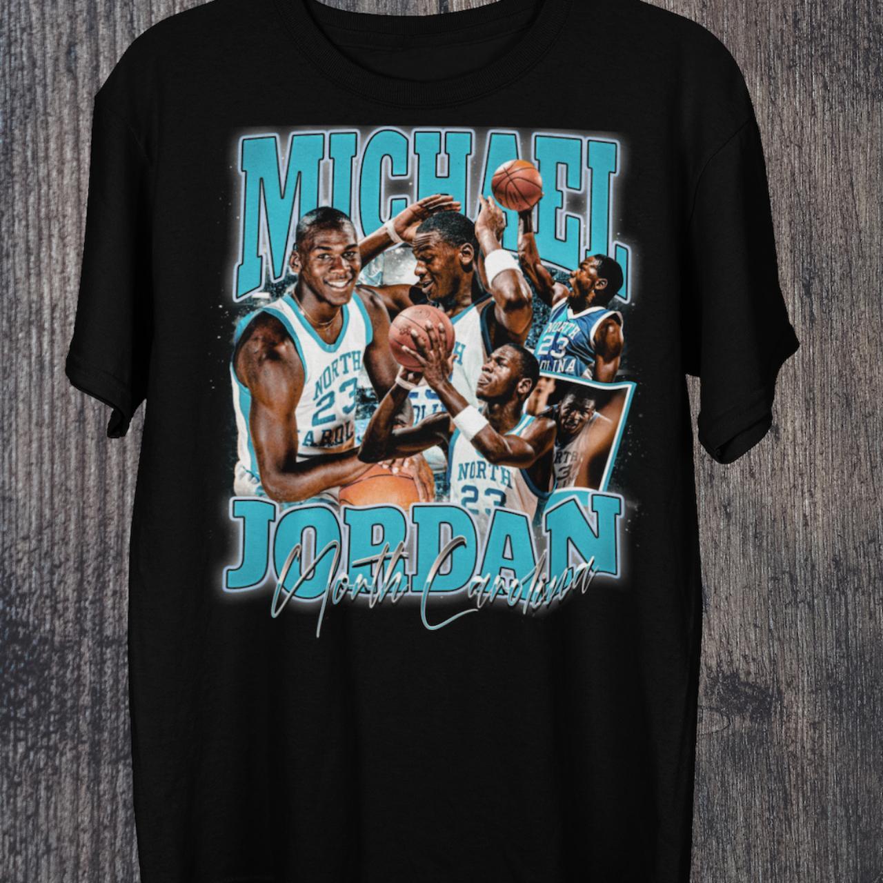 t shirt michael jordan north carolina