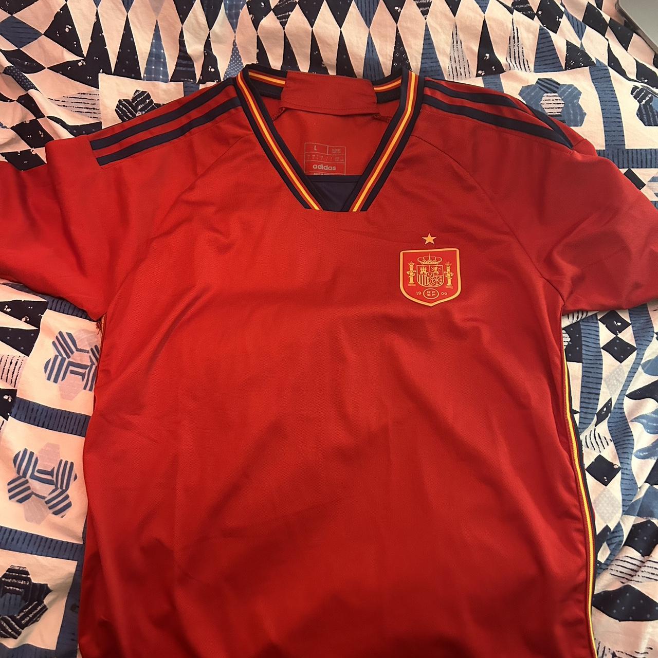 Retro Spain Home Jersey 1998 By Adidas