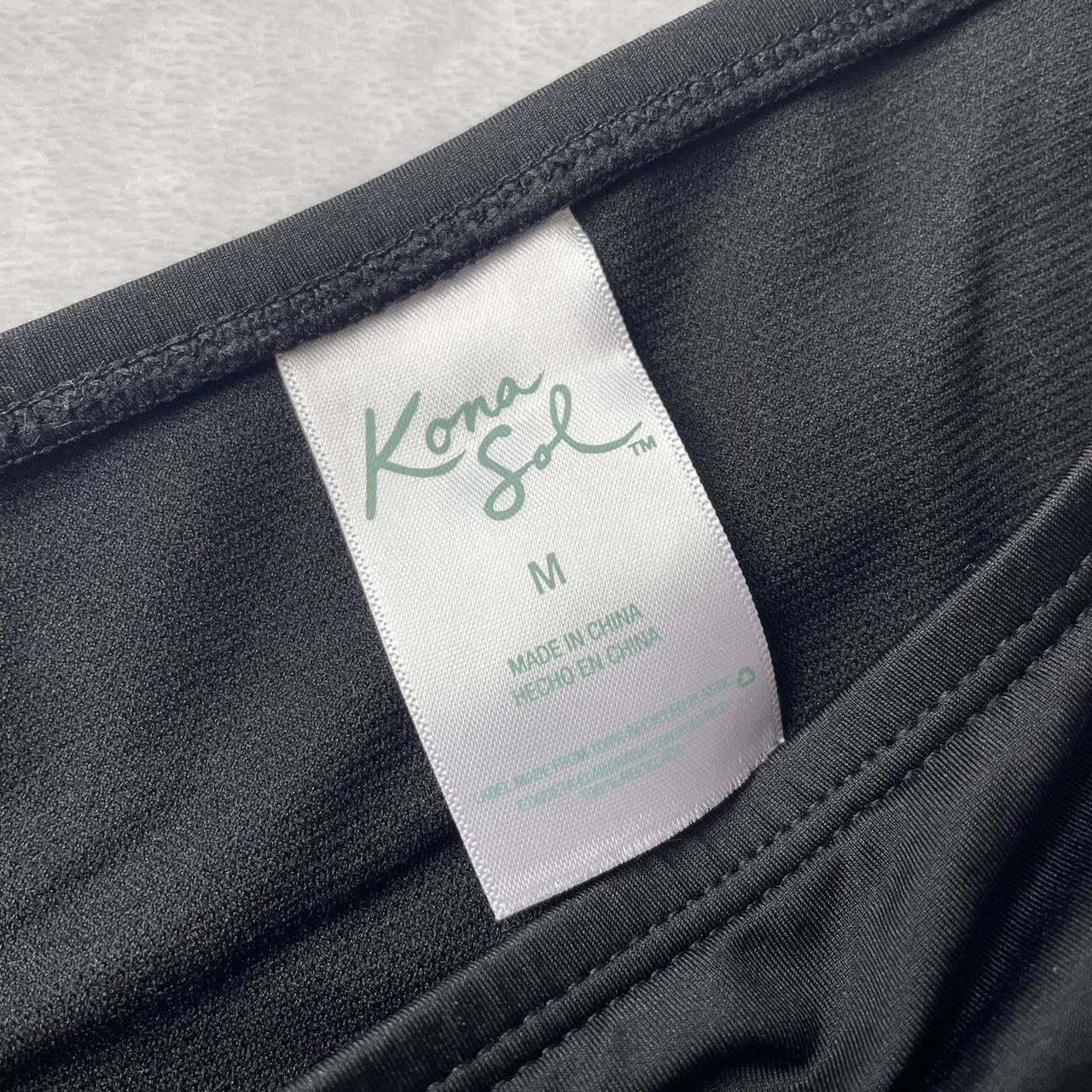 Black bikini bottoms, Kona Sol size M These are... Depop