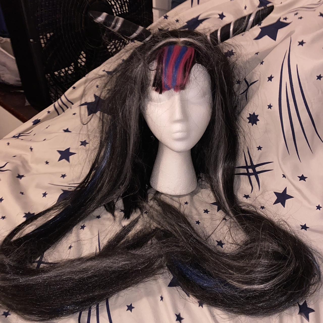 Ibuki Mioda wig. The front pieces are long, bangs... - Depop