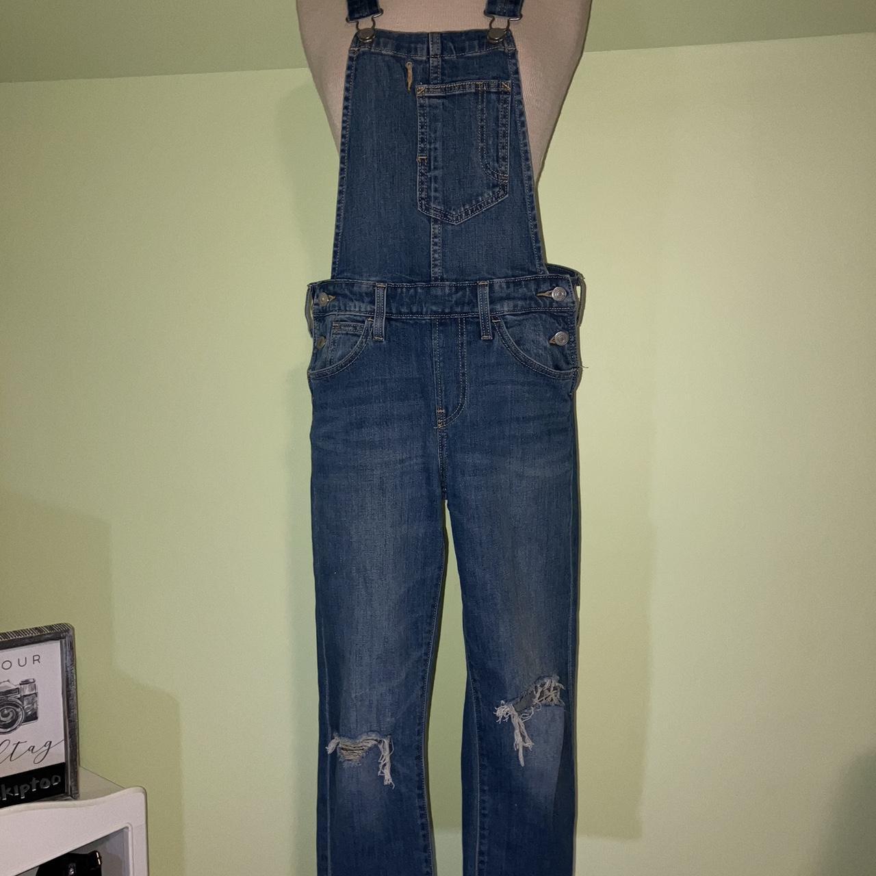 Vintage Levi overalls dungarees jeans denim size S... - Depop