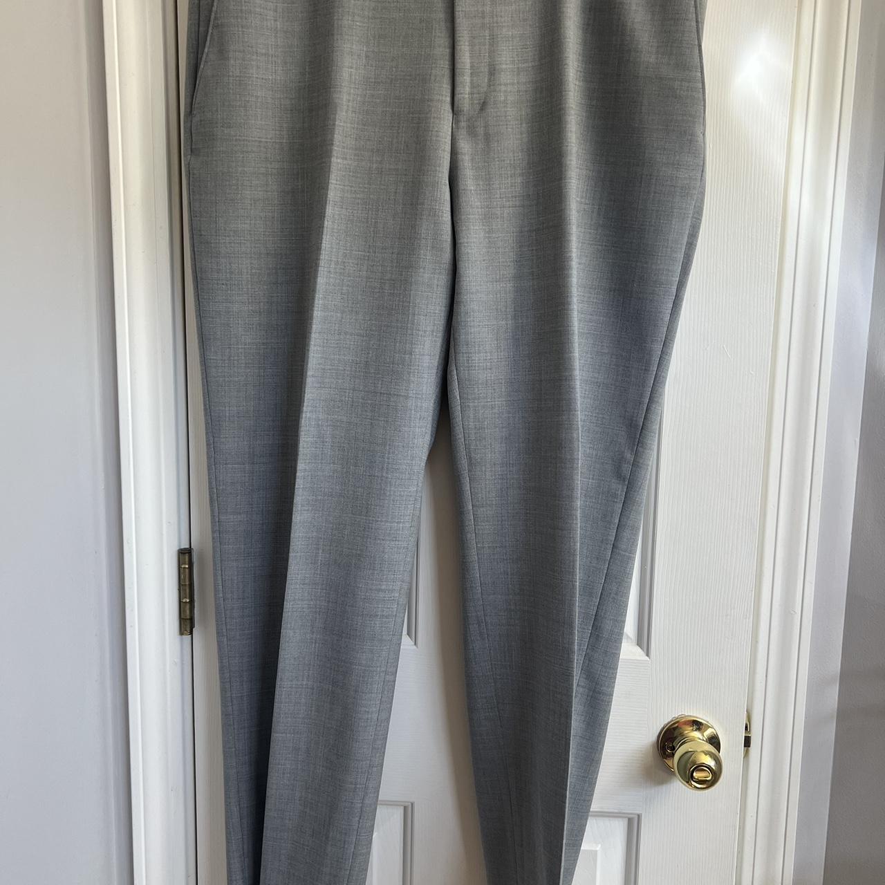 Chaps Men's Grey Suit Depop