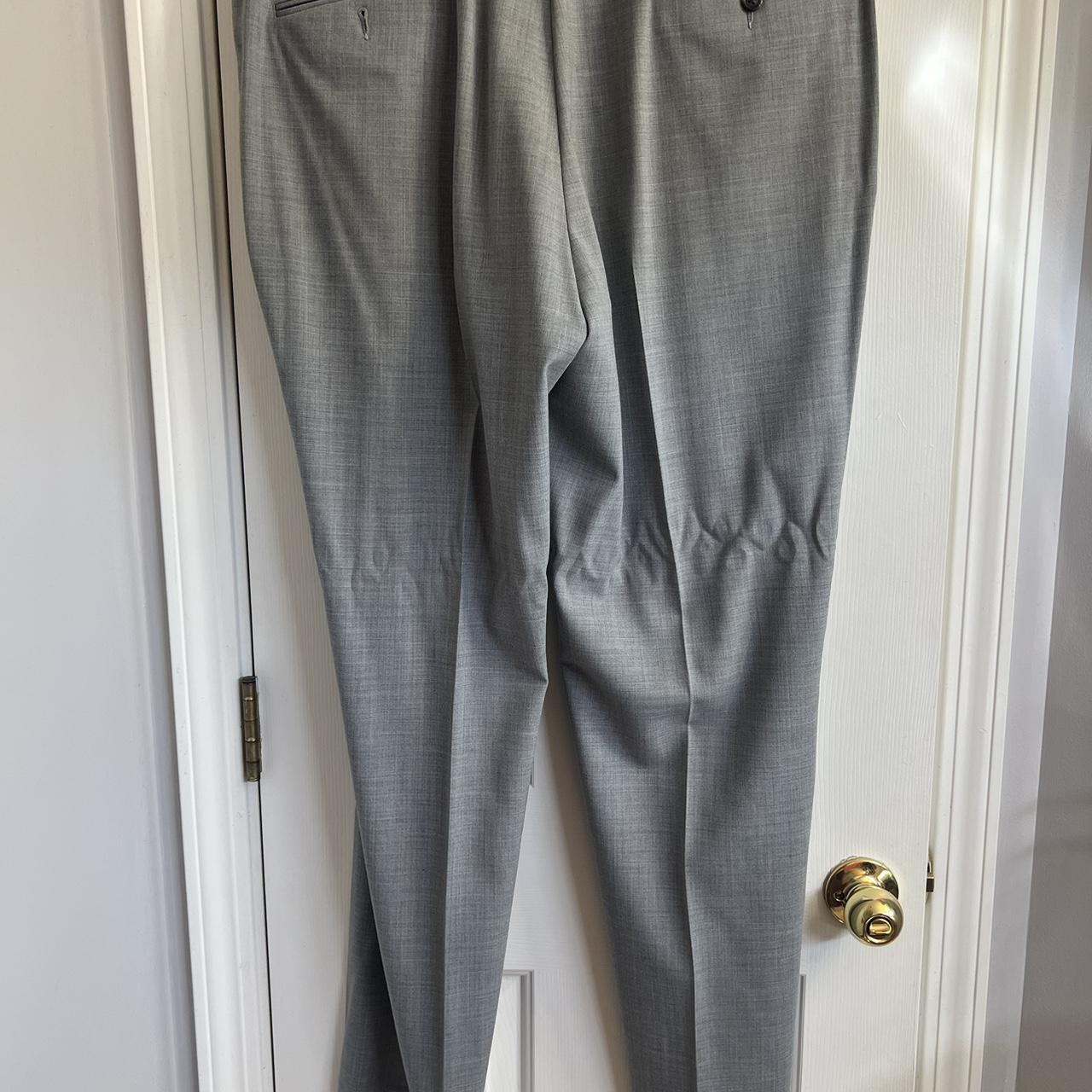 Chaps Men's Grey Suit Depop