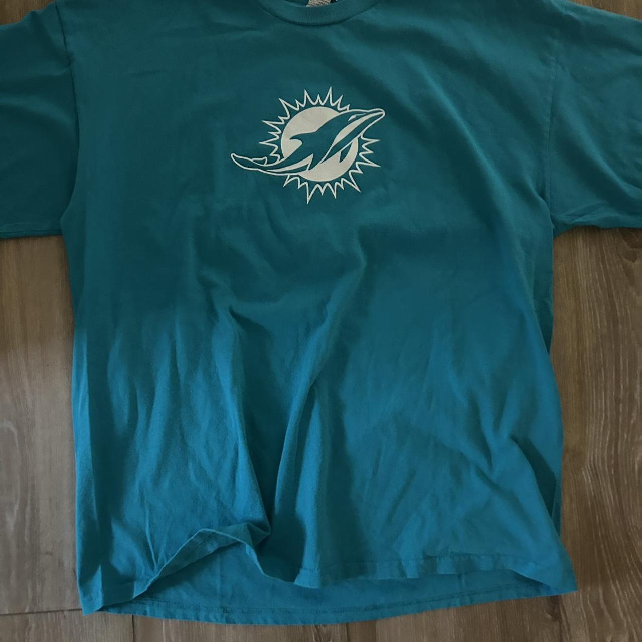 Miami Dolphins thermal t shirt Size XL Great - Depop