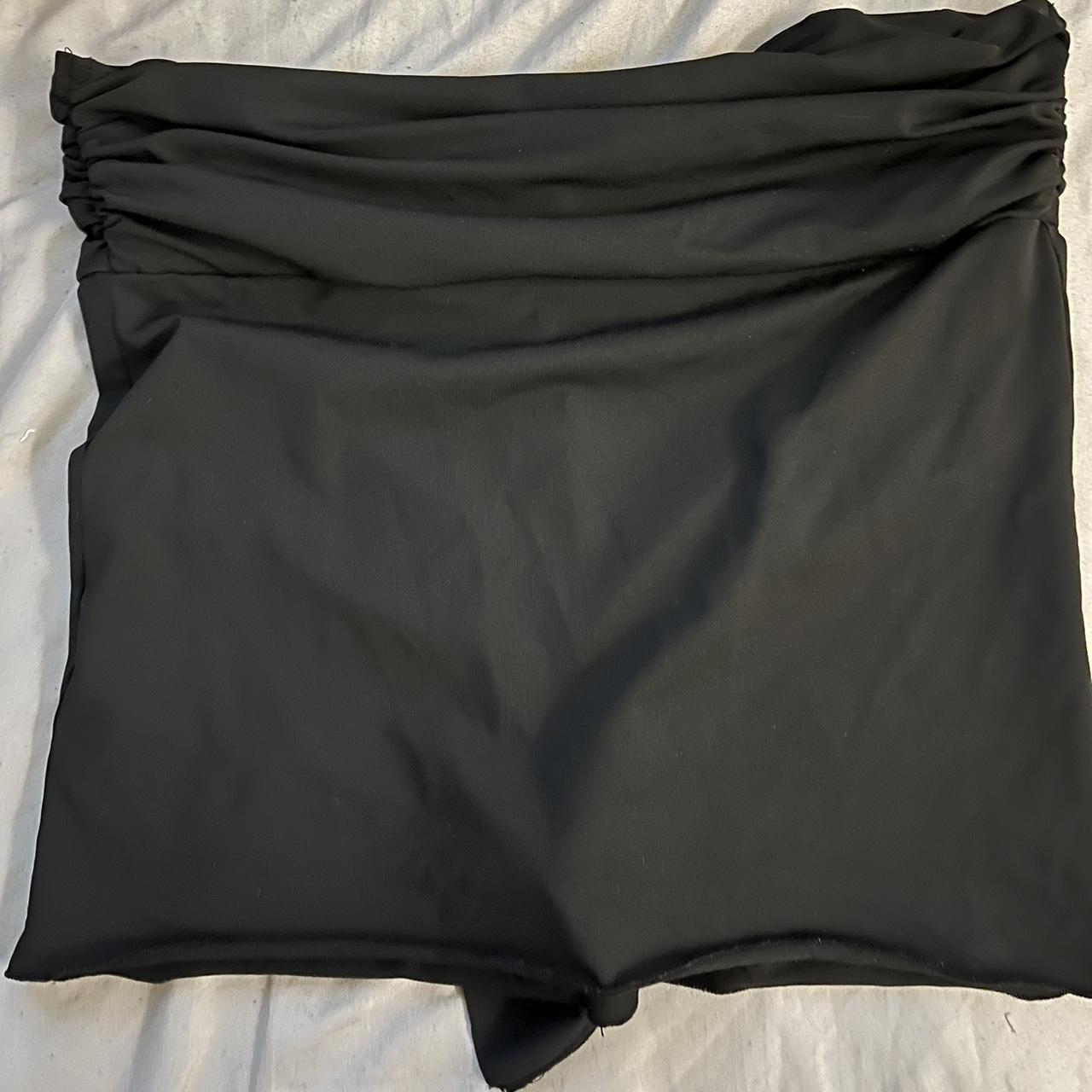 Shein dressy black tube top - Depop