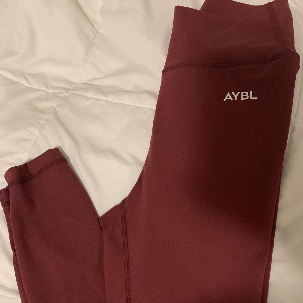 Aybl Core leggings in color wine size XS. Only worn - Depop