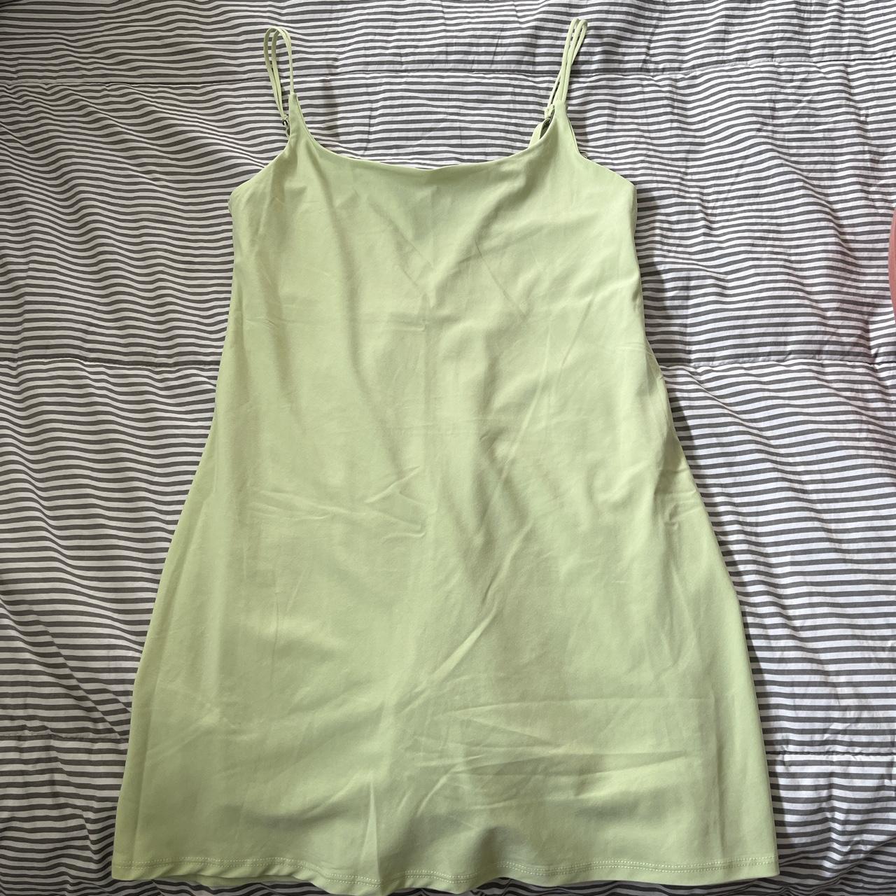 Abercrombie & Fitch Women's Green Dress | Depop